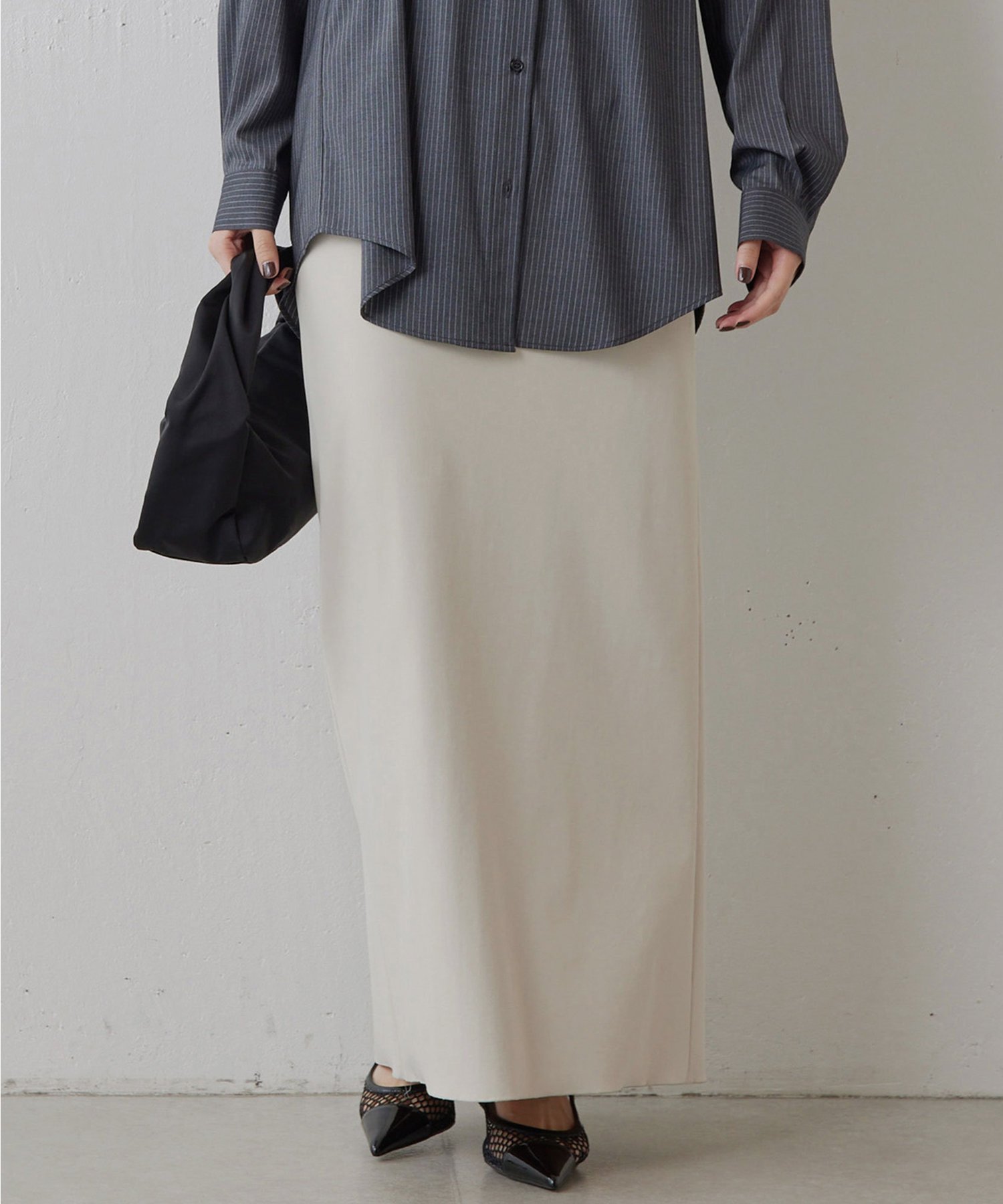 GALLARDAGALANTE 【3サイズ展開】ストレッチマキシタイトスカート2 ガ
