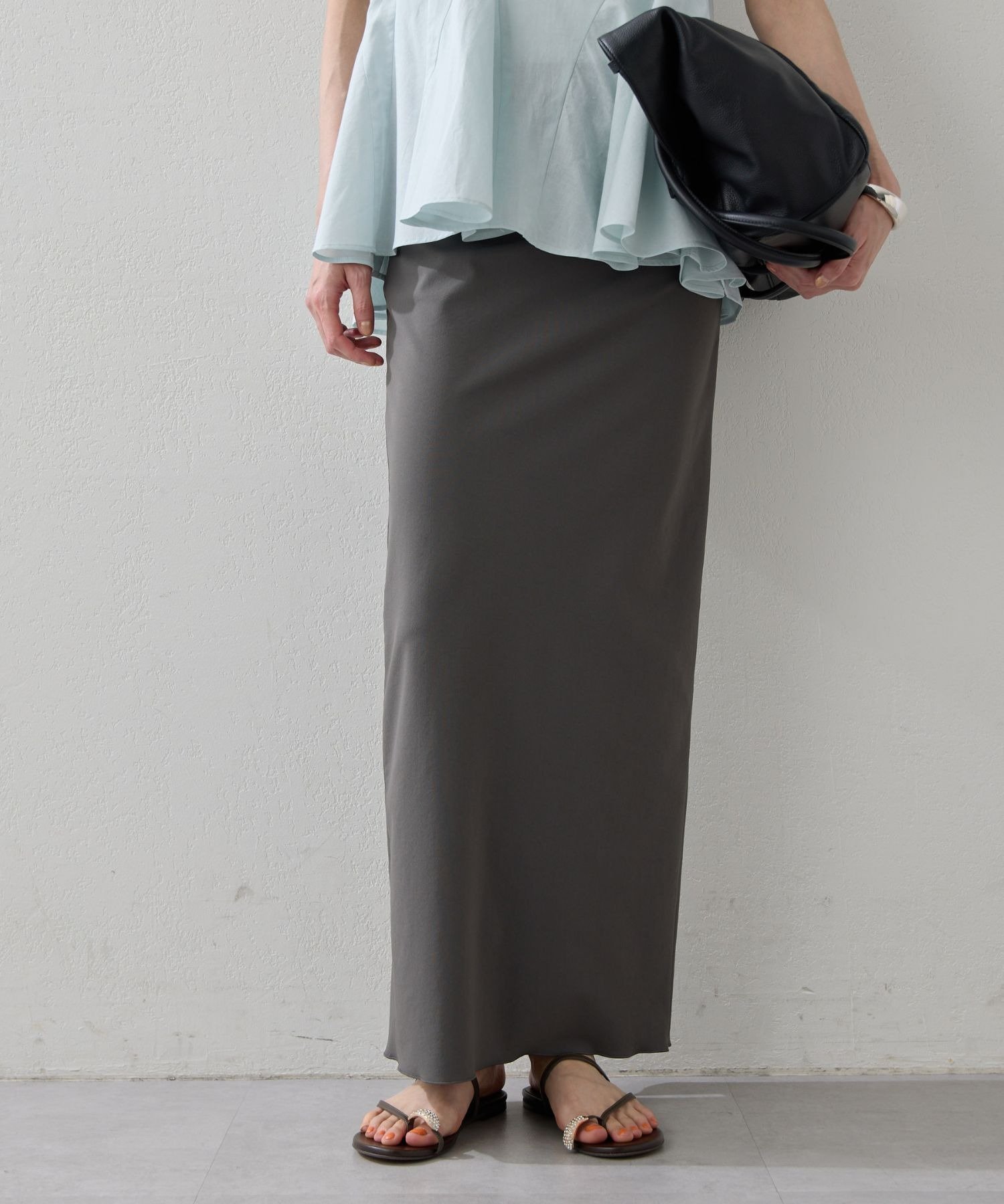 GALLARDAGALANTE 【3サイズ展開】ストレッチマキシタイトスカート2 ガ