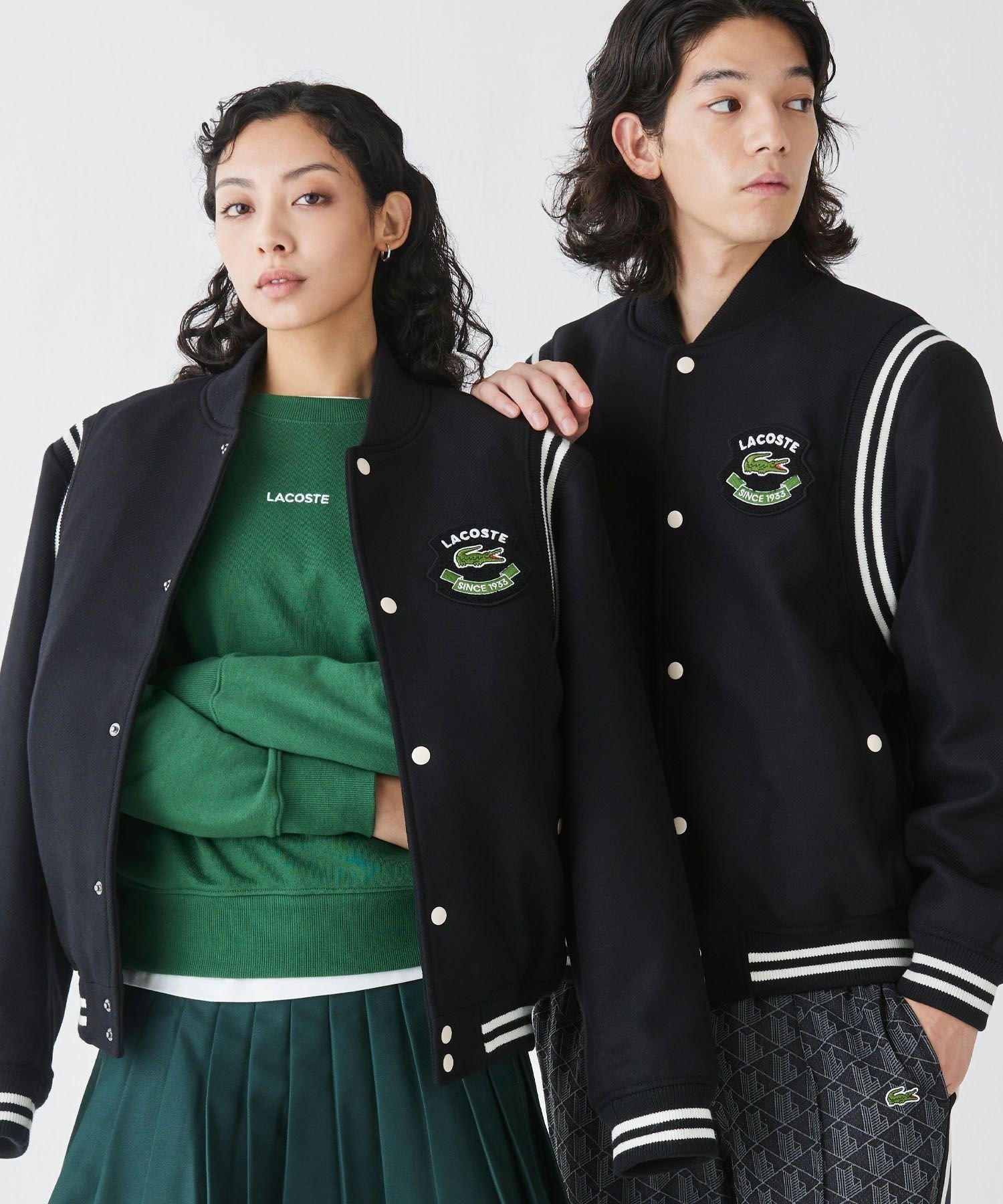 楽天市場】[LACOSTE]ラコステメンズ ウェアベーシックバーシティ