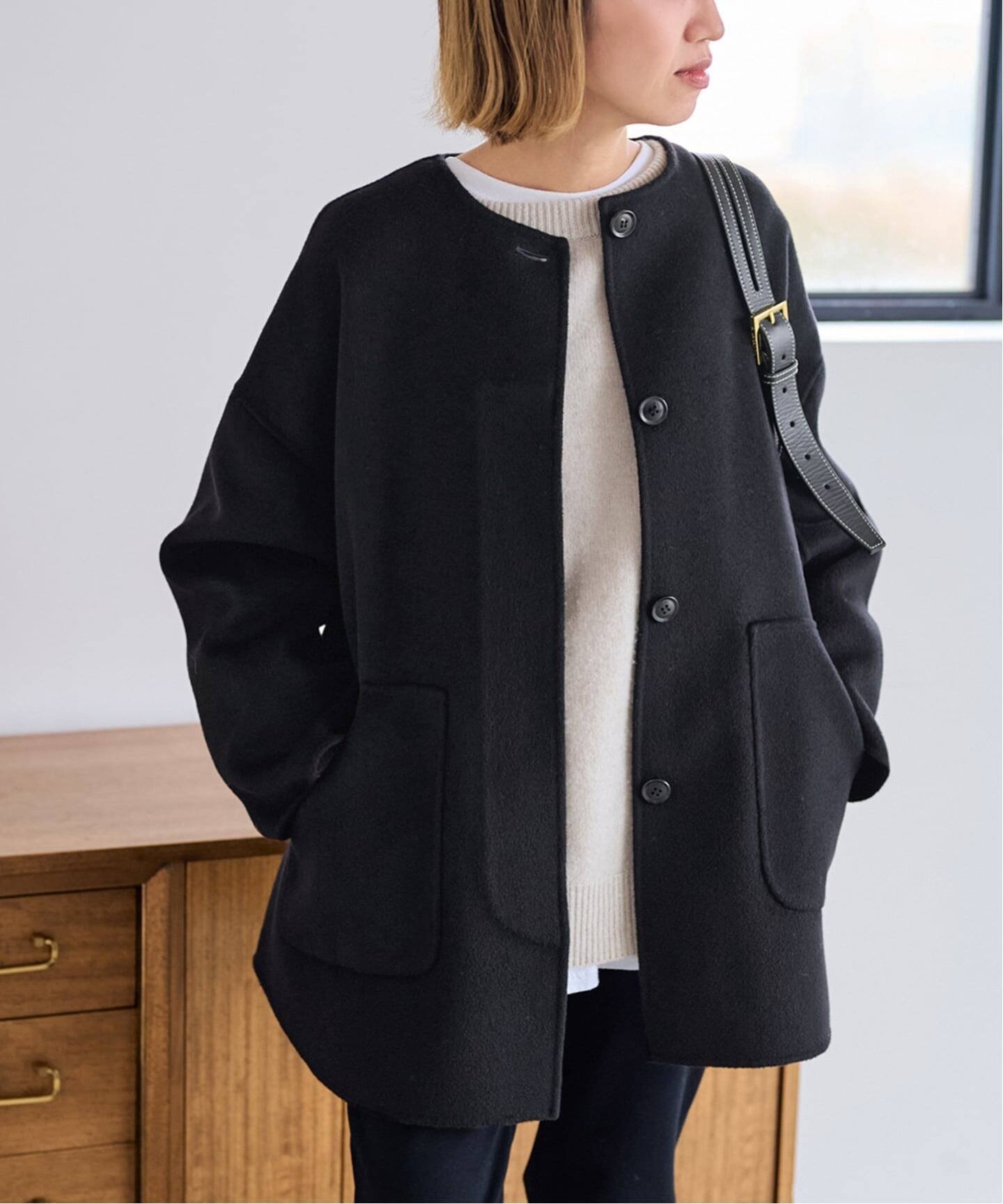 楽天市場】≪WEB限定追加≫ハミルトンリバークルーネックコート3