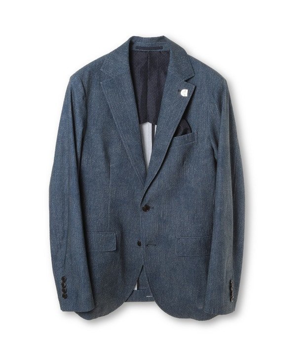 新品未使用VAN JACKET ネイビーストライプ生地Carreman 新品未使用VAN JACKET ネイビーストライプ生地Carreman VAN JAC