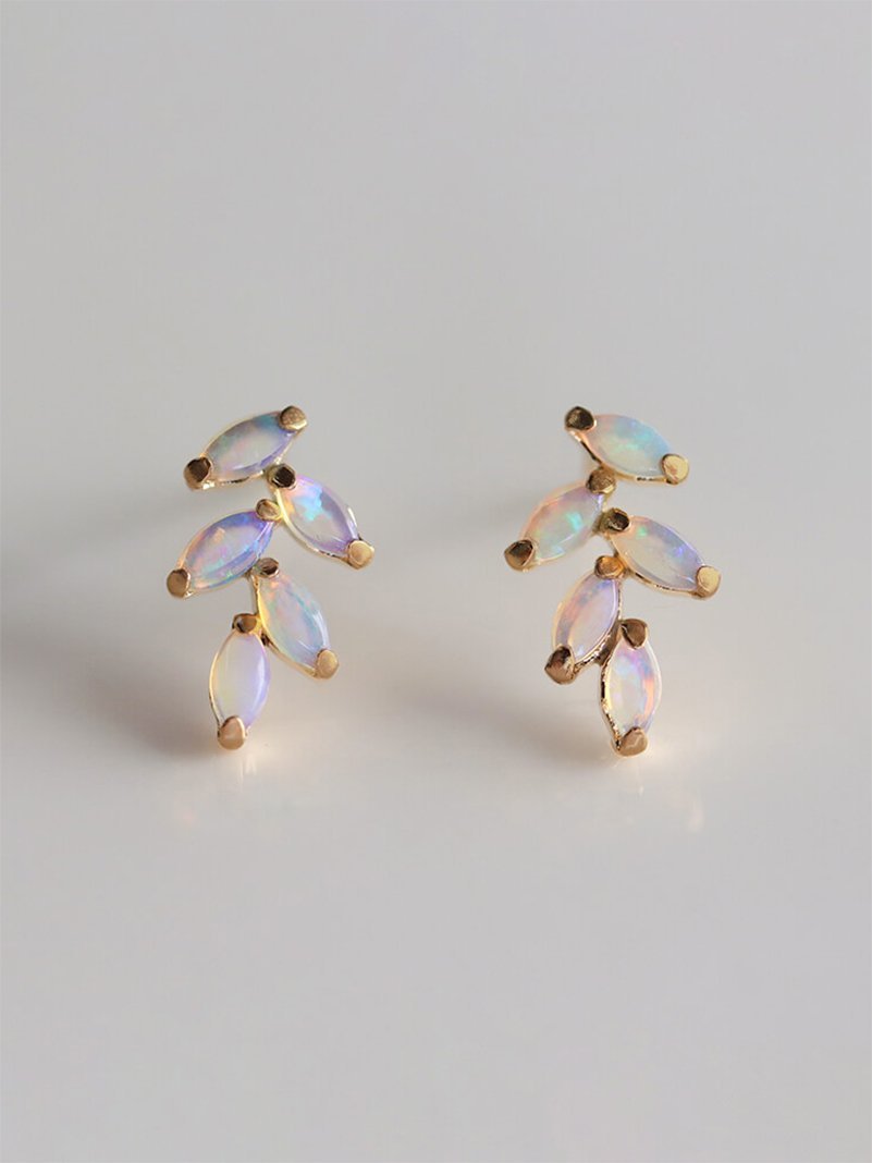 楽天市場】K10MPG オパール ピアス ete エテ アクセサリー・腕時計