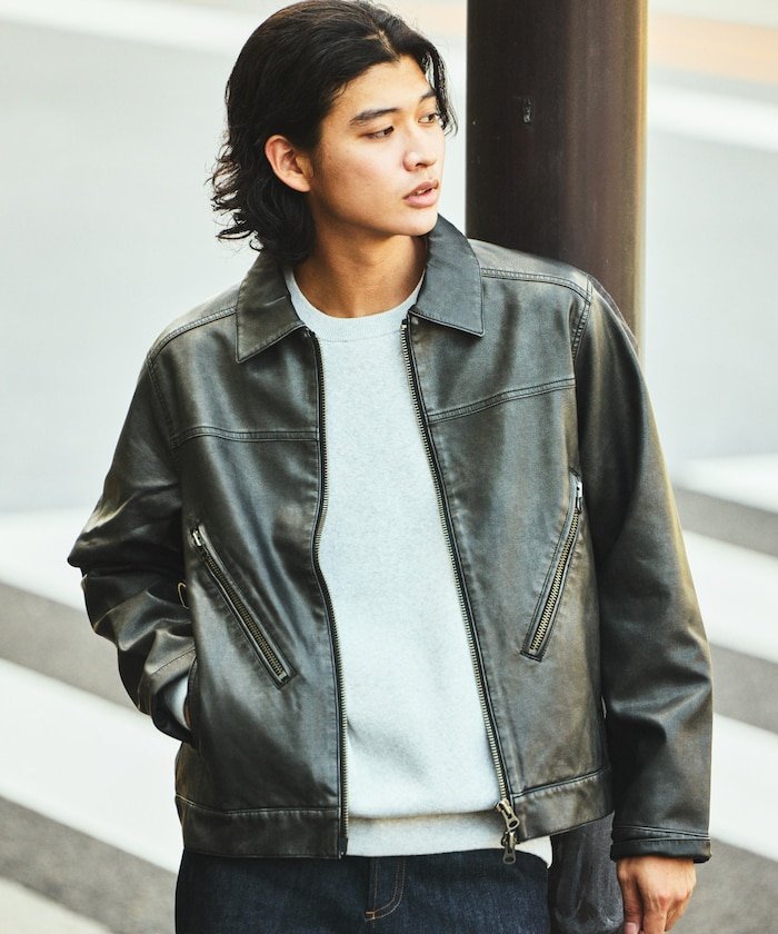 楽天市場】M【FREAK'S STORE LEATHER JACKET No.153-1510 BLACK