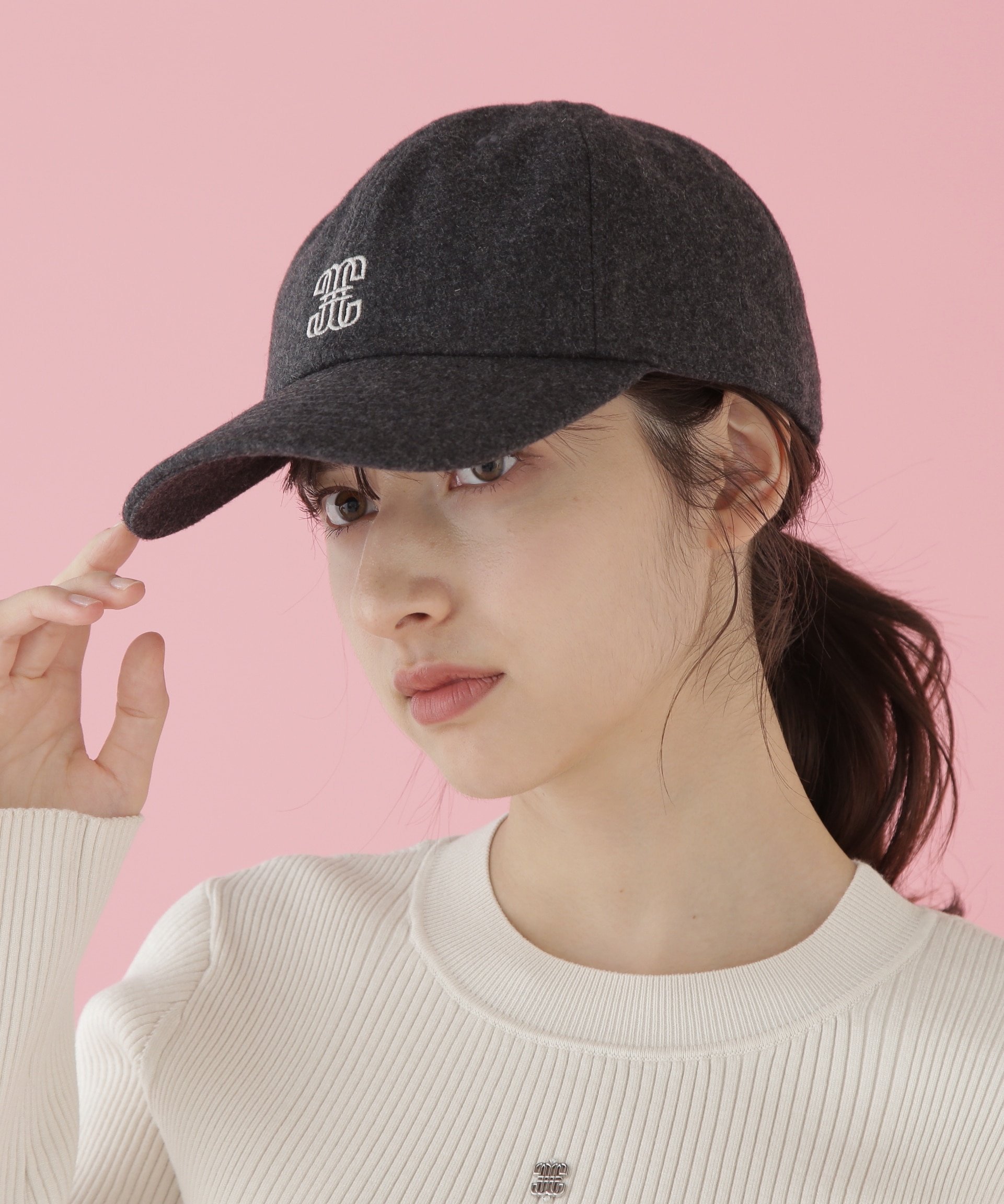 JILL STUART ジルスチュアート　ストローハット　麦わら帽子 JILLSTUARTジルスチュアート麦わら帽子/ストローハット(ジル