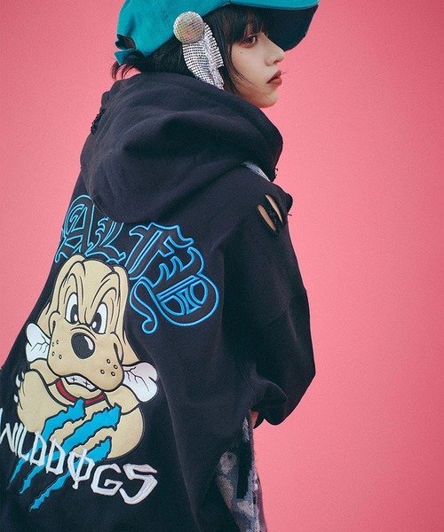 ガルフィー　ガリノハーツＺＩＰパーカー 楽天市場】GA×GALFY-ガリノハーツZIPパーカー GALFY ジャック