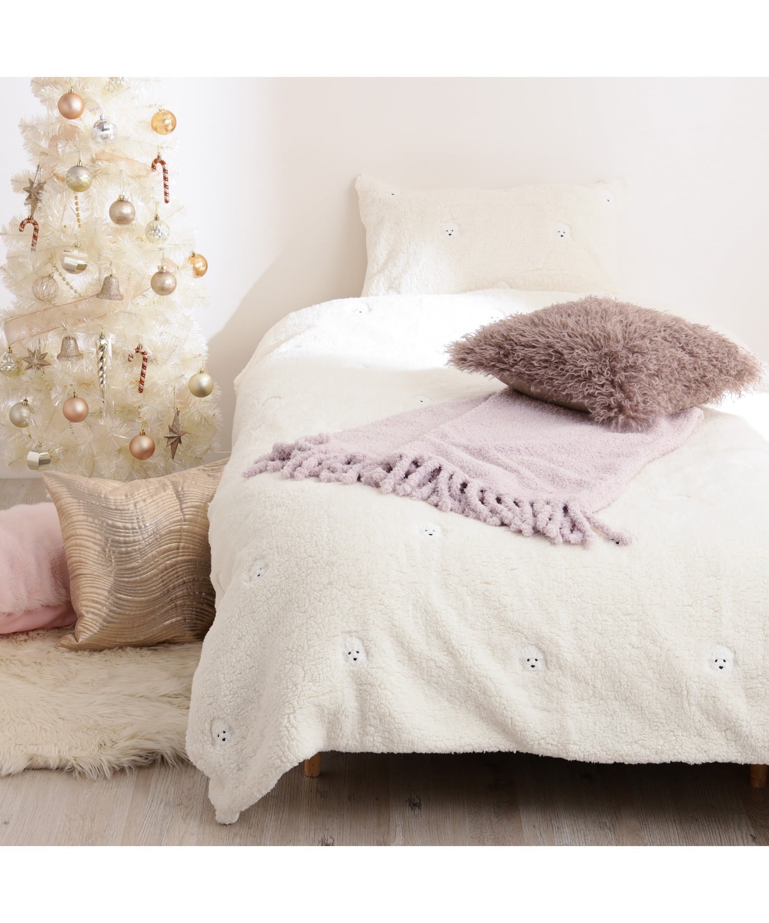 楽天市場】【SALE／10%OFF】Francfranc WARMY ポコモコファー 掛け布団