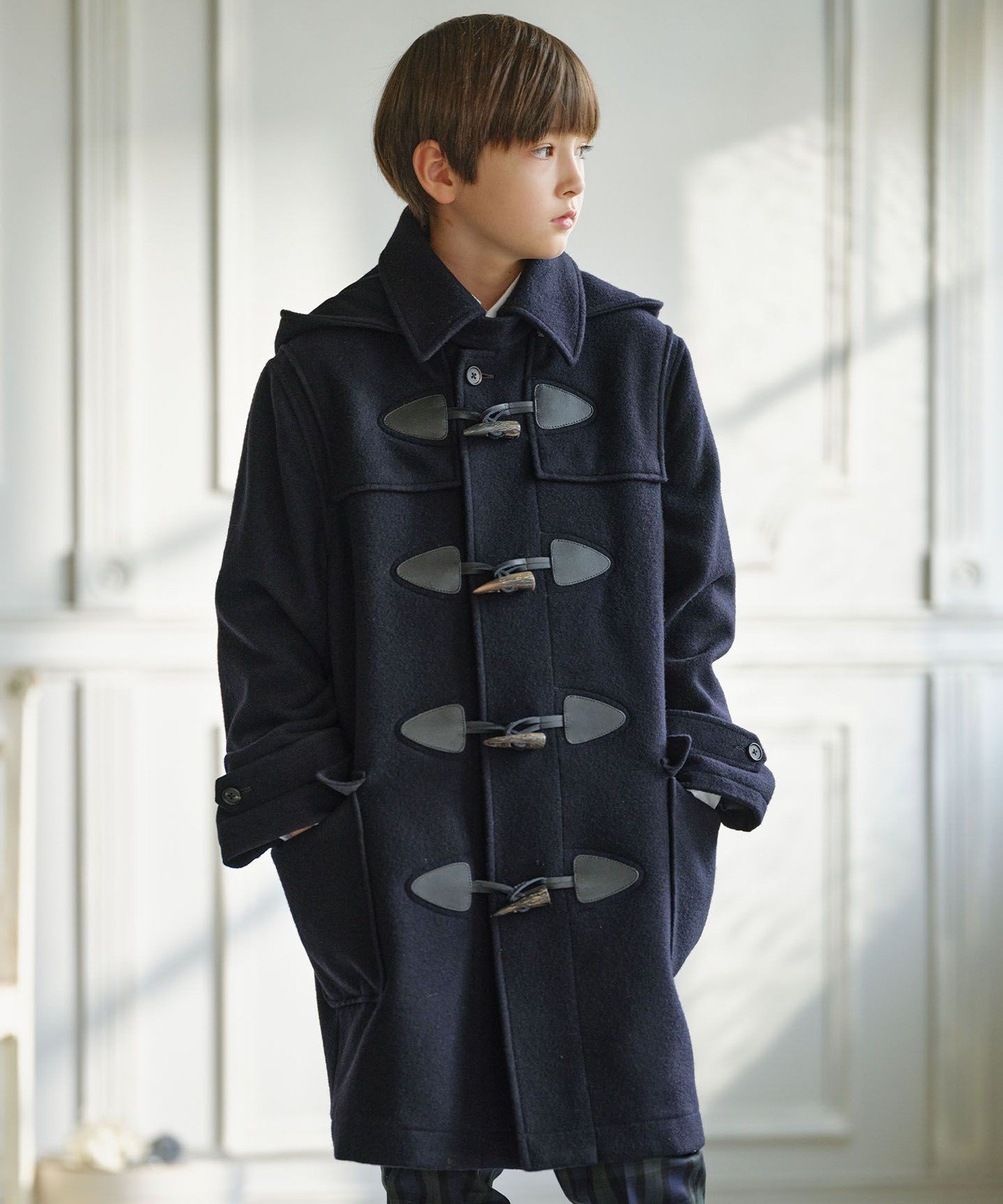 ネイビー フード付き ダッフルコート J.PRESS 楽天市場】【150-170cm】ダッフルコート J.PRESS ジェイプレス