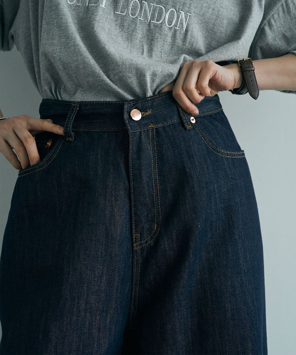 marjour TUCK DENIM マージュール パンツ ジーンズ・デニム