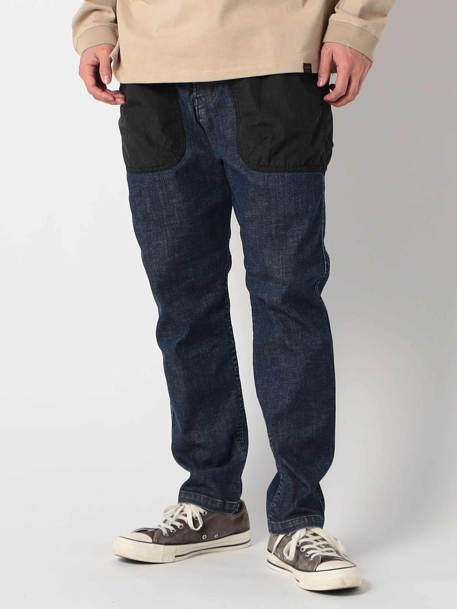 楽天市場】NANGA × H.A.K.U ロゥクロッチスキニーパンツ ナンガ×ハク