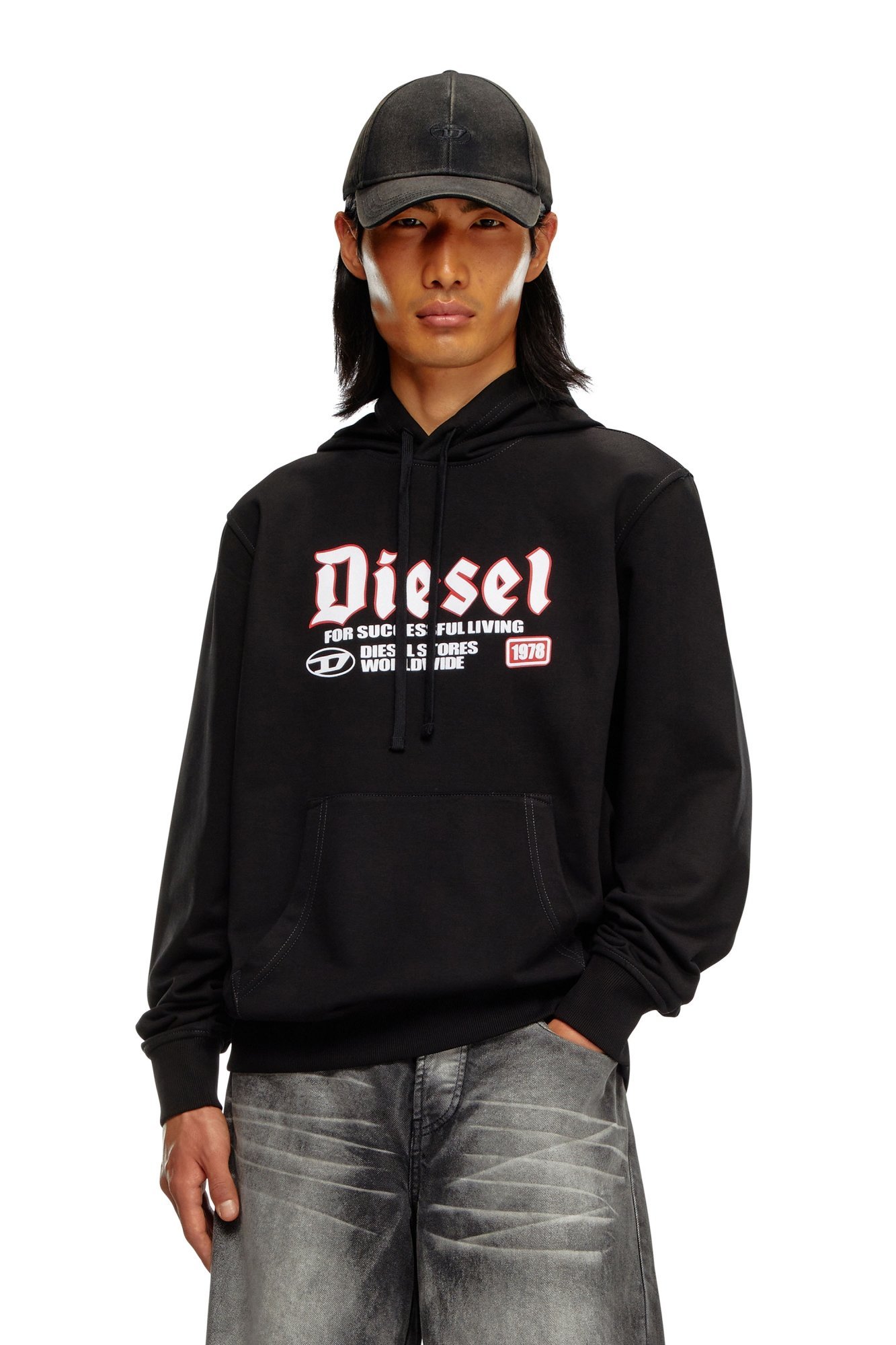 DIESEL* ディーゼル TRACK DENIM ロゴ スウェットパーカー 楽天市場】DIESEL メンズ スウェット パーカー デニム D-UM-RIB