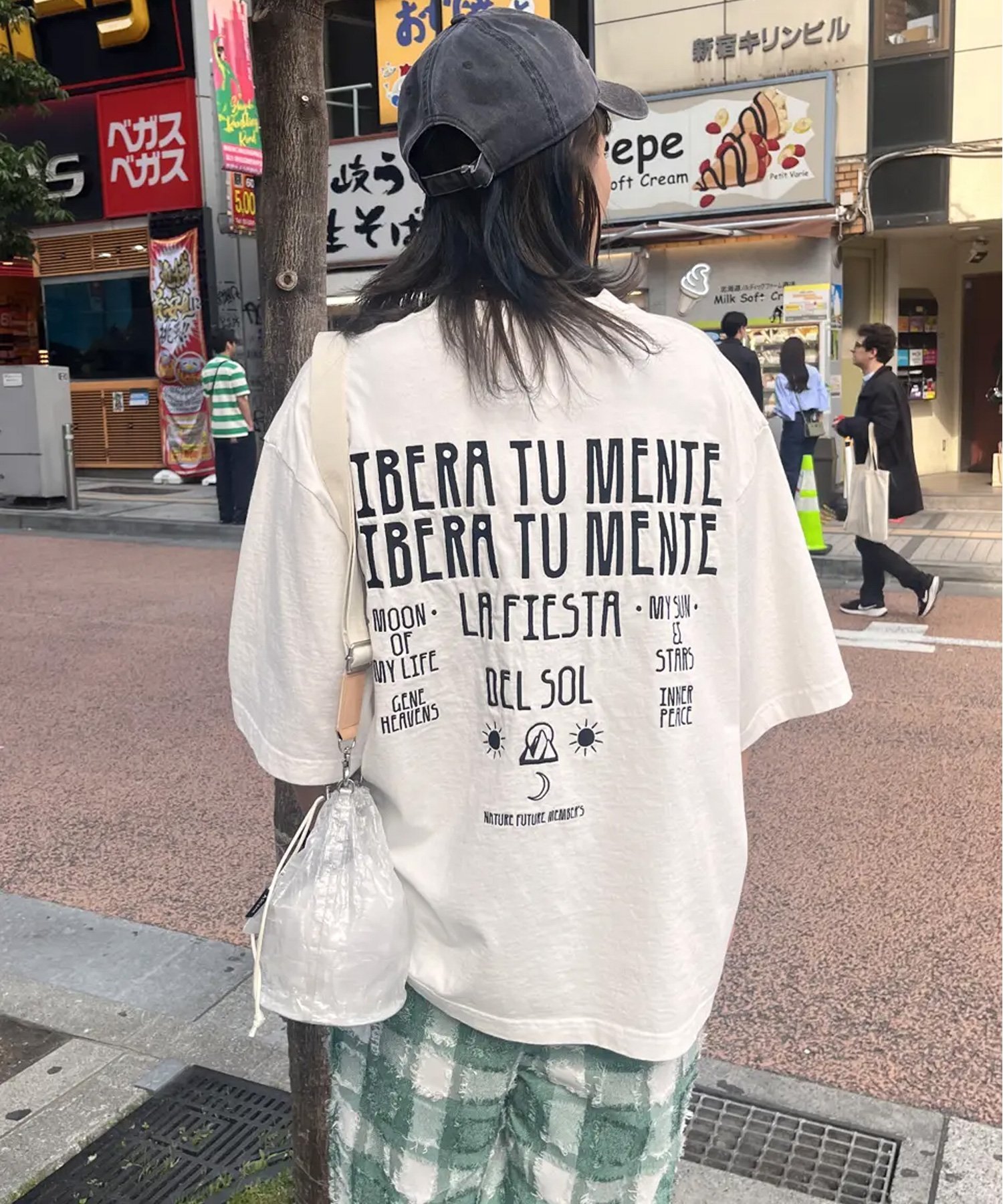tシャツ (OKIRAKU×ROSEBUD)グリッタープリントTシャツ レディース ROSE BUD tシャツ (OKIRAKU×ROSEBUD)グリッタープリントTシャツ