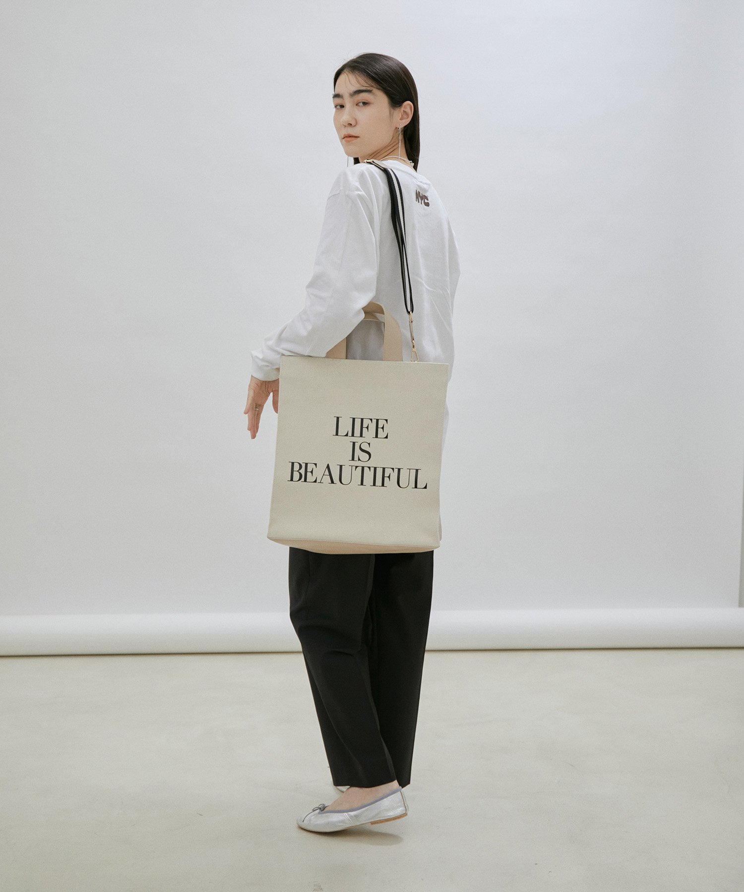 SALON adam et rope' 【Americana for SALON】別注MATCHING BAG/トート