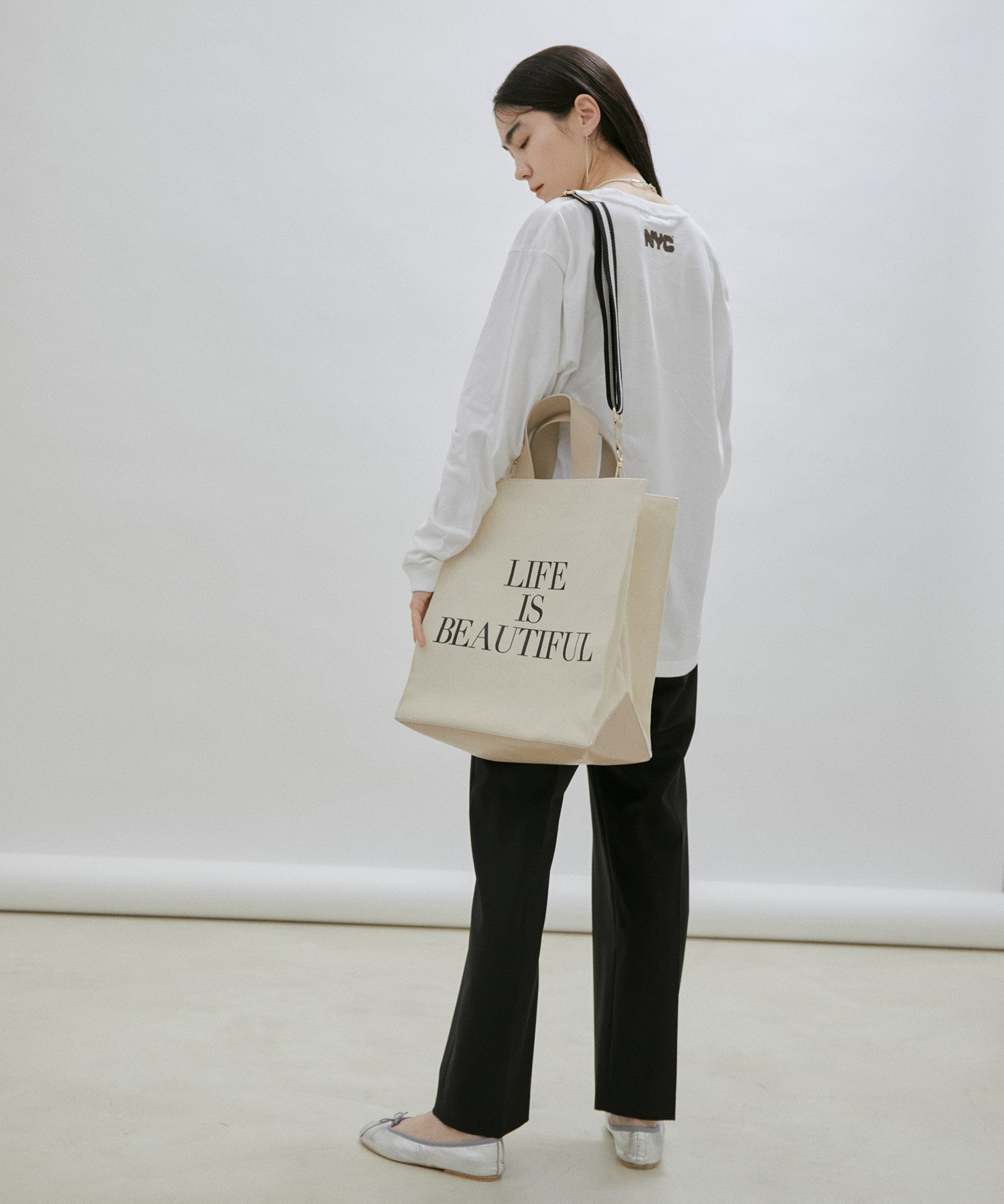 SALON adam et rope' 【Americana for SALON】別注MATCHING BAG/トート