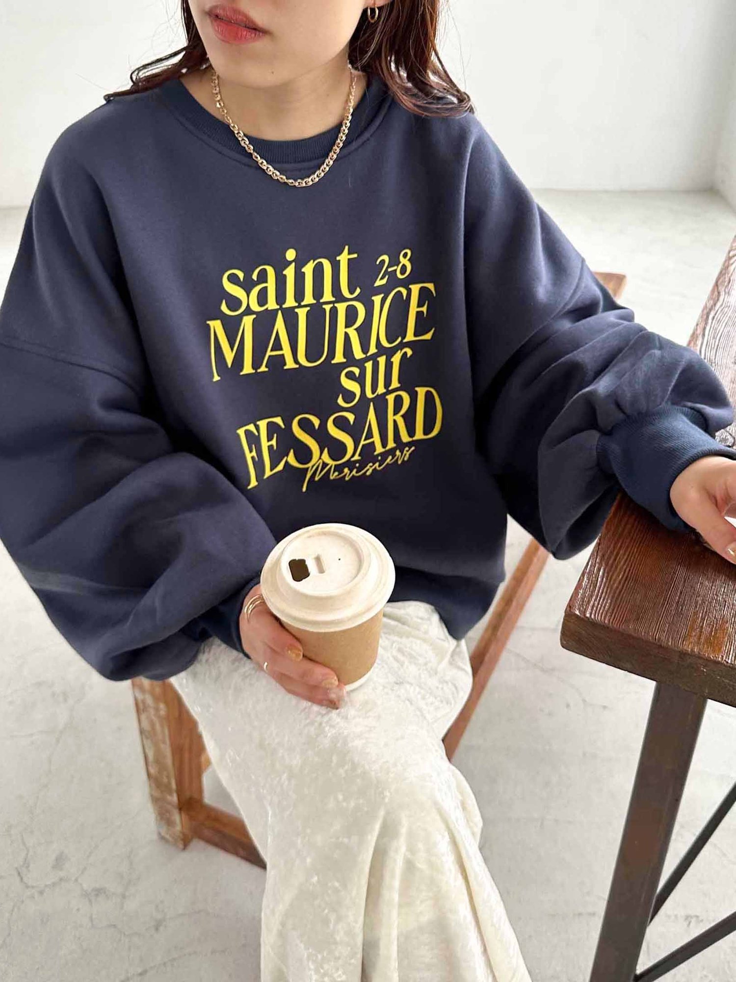 SALE／20%OFF】Discoat SAINTマルシェロゴプリントスウェット ディス