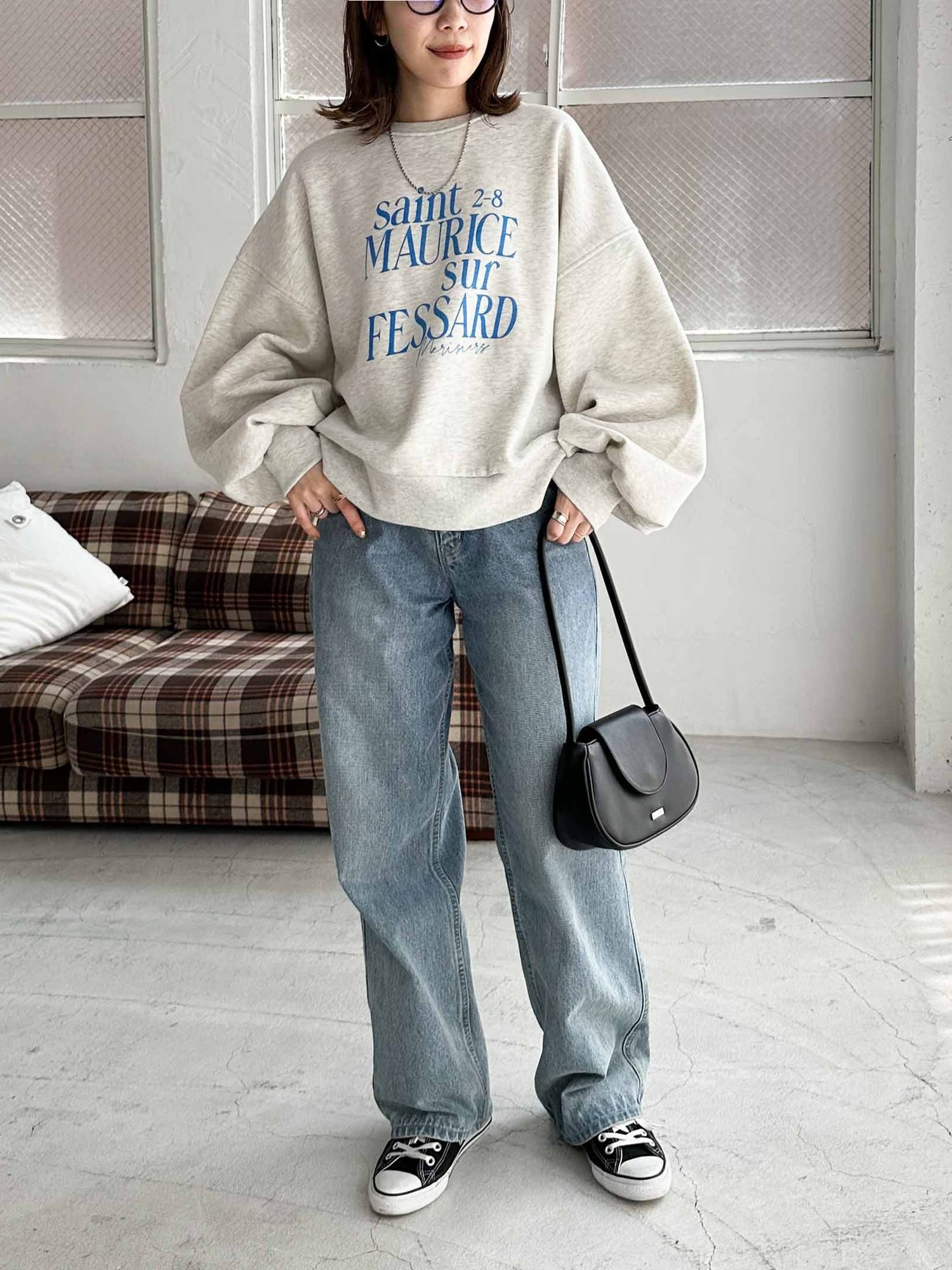 SALE／20%OFF】Discoat SAINTマルシェロゴプリントスウェット ディス