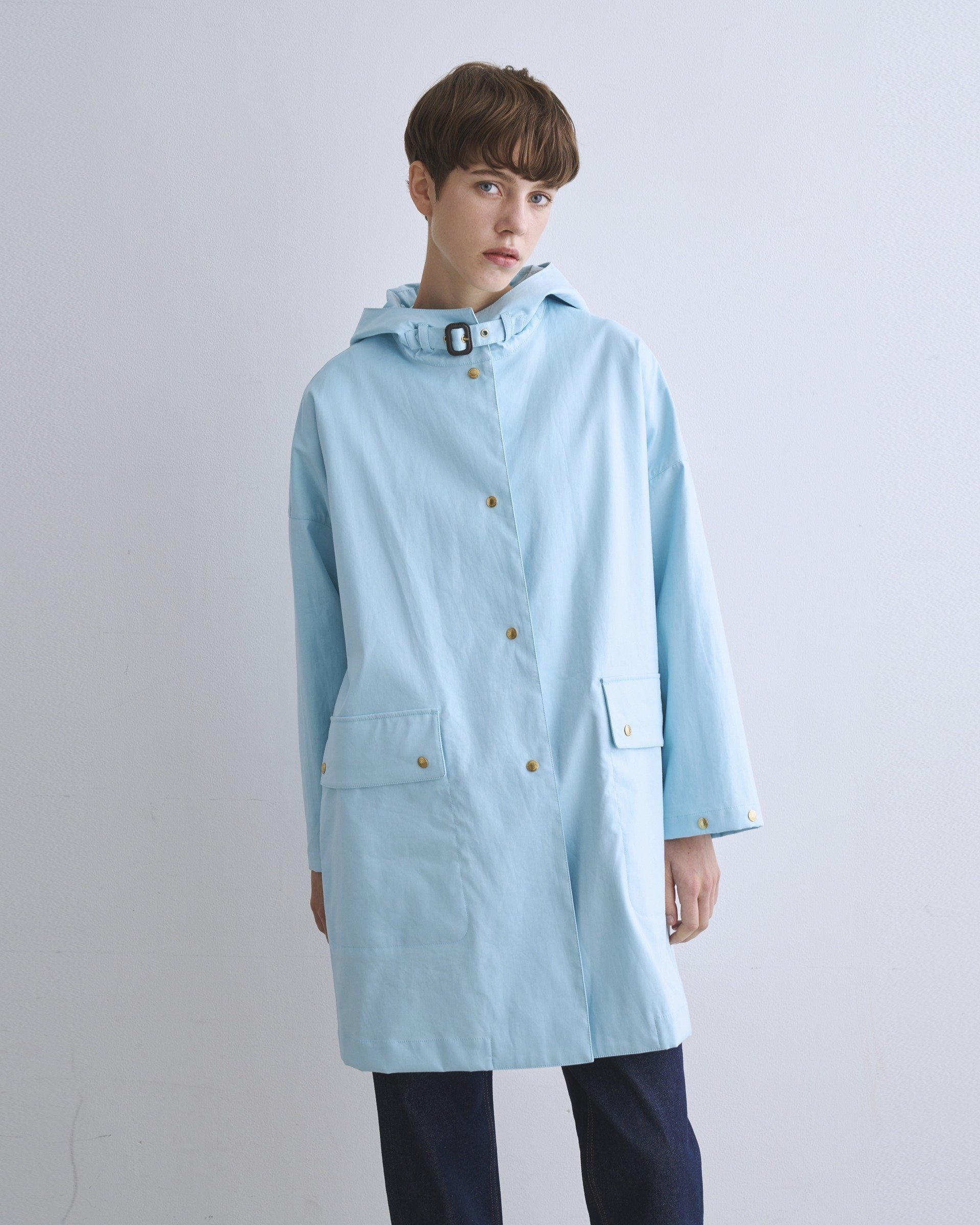 ◎美品 トラディショナルウェザーウェア 紺ブレ KIRBY 金ボタン シングル Traditional Weatherwear（トラディショナルウェザーウェア）の