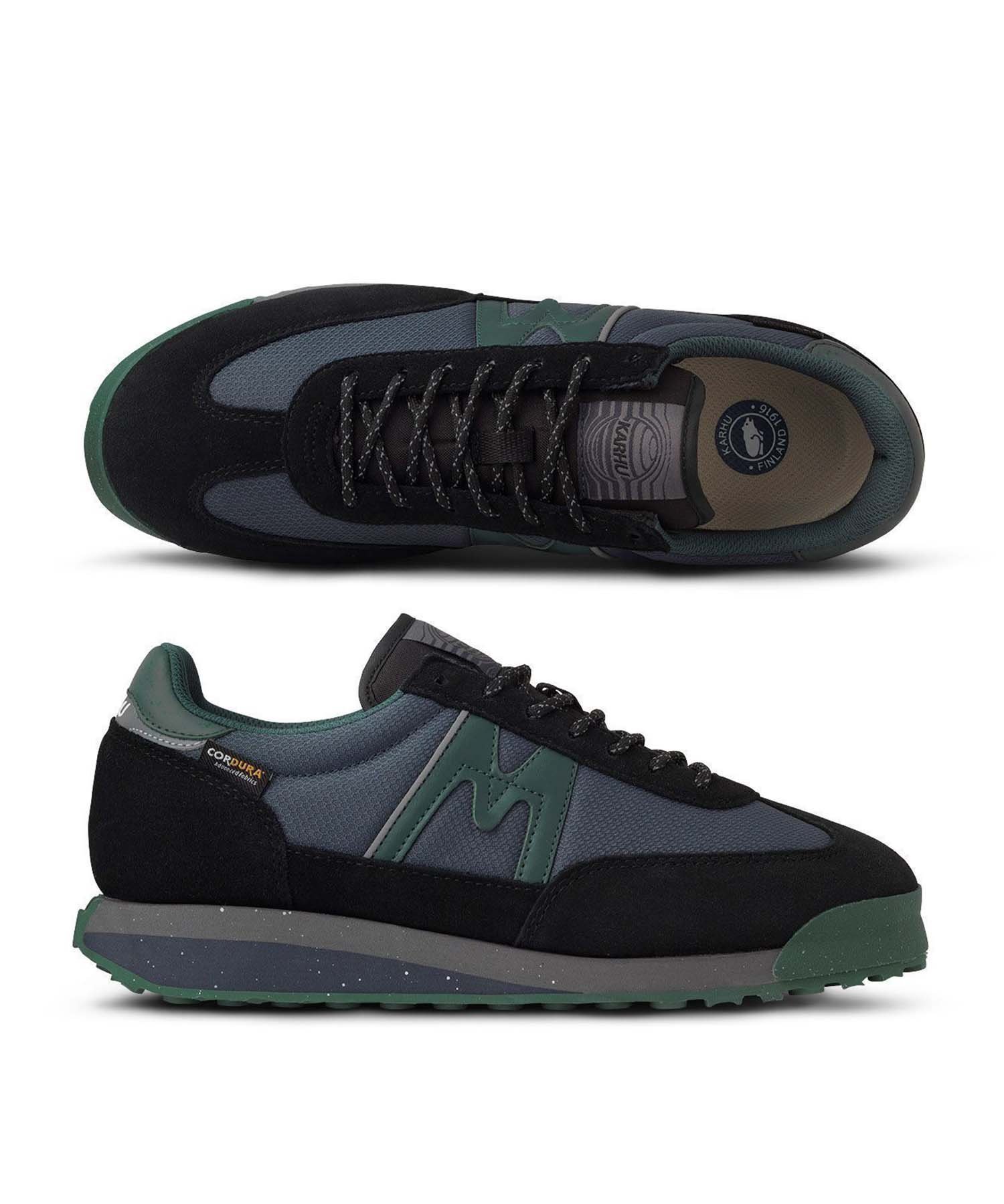 楽天市場】KARHU FUSION XC WP CAVIAR/CAVIR f830011 CORDURA