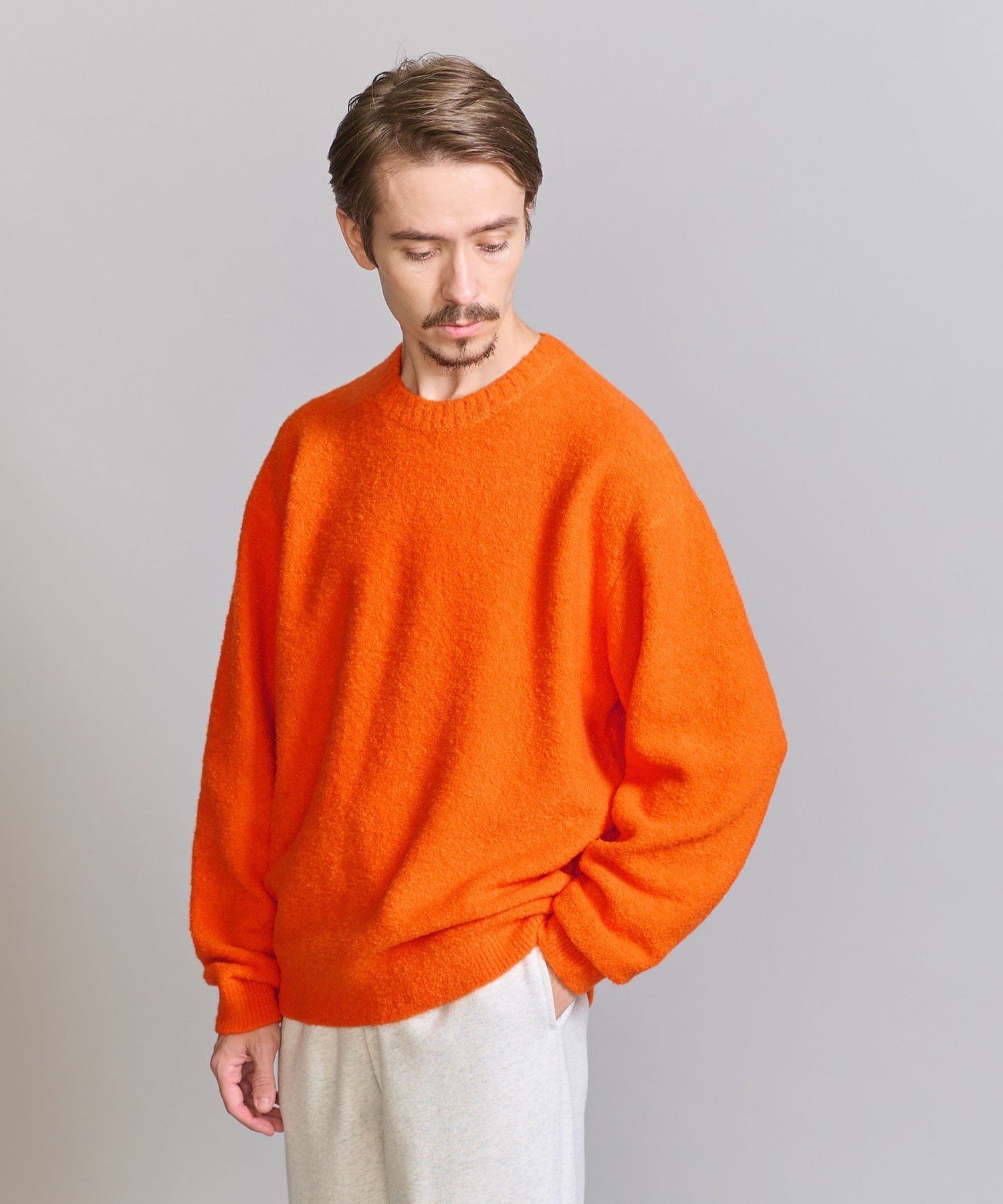 UNITED ARROWS（ユナイテッドアローズ）の「UWSC メッシュ ケーブル クルーネックニット（ニット/セーター）」 - WEAR