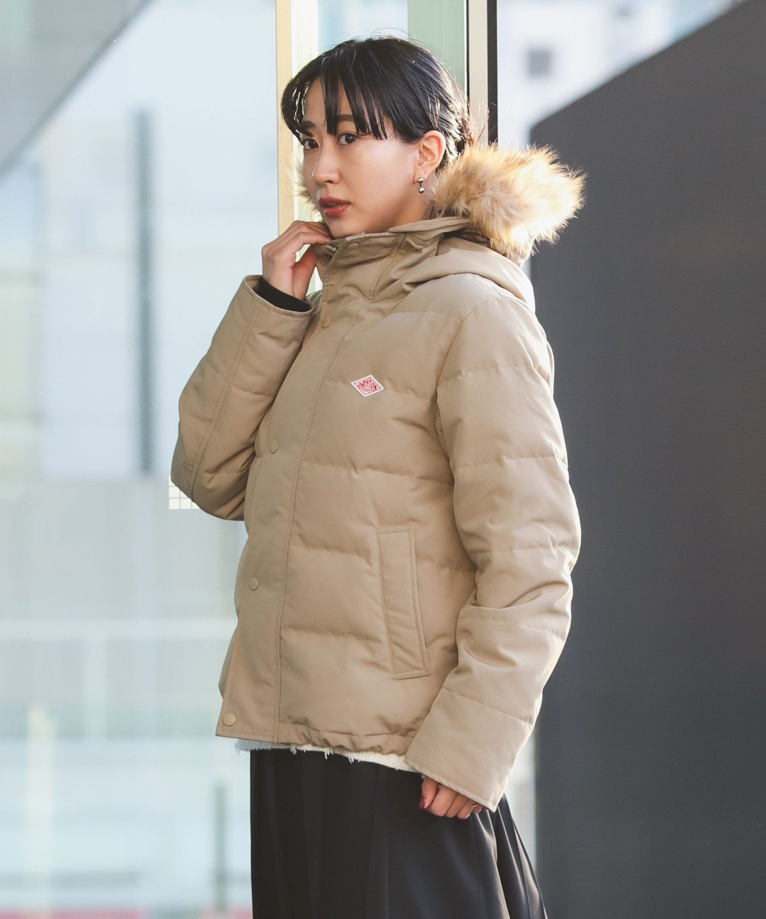 DANTON (ダントン) ダウンフーディージャケット DANTON ダントン フーデッドジャケット【ウィメンズ】｜SUNDAY