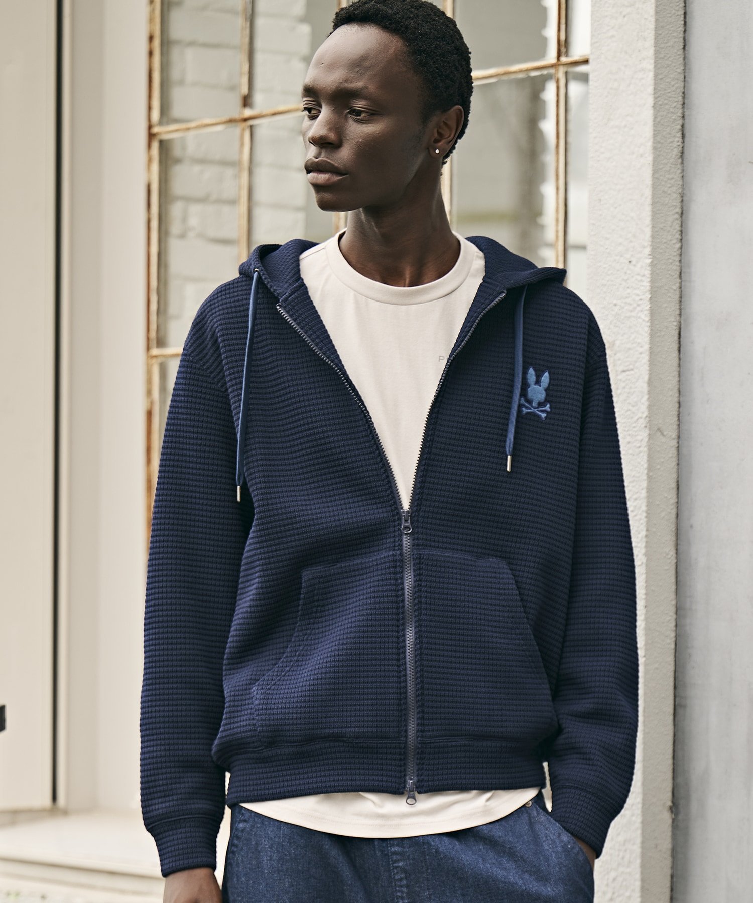 楽天市場】【SALE／30%OFF】Psycho Bunny ダンボールニット ジップ