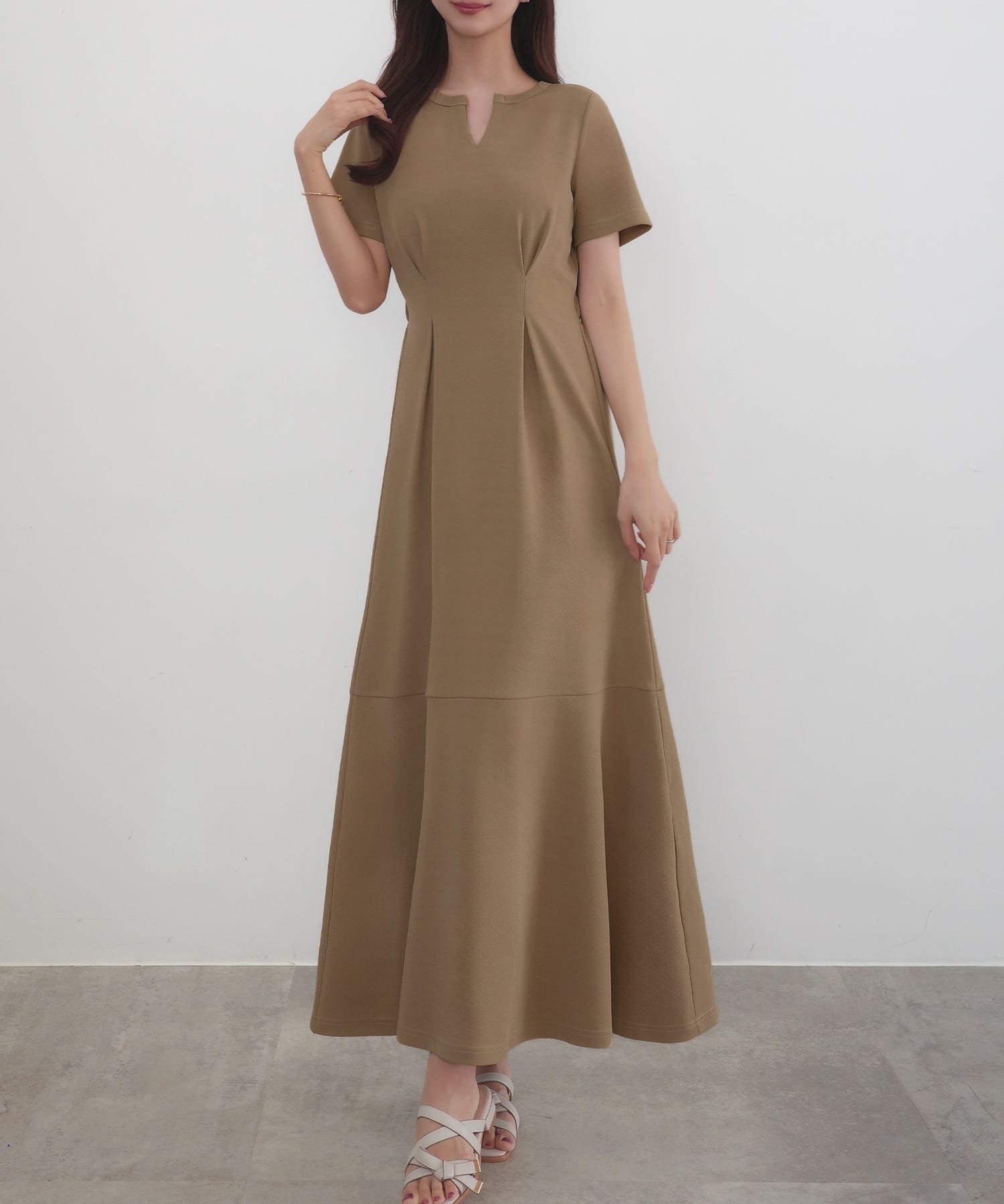 SOLD OUT】COCODEAL ココディール T/Cフリルチュニック 74218342