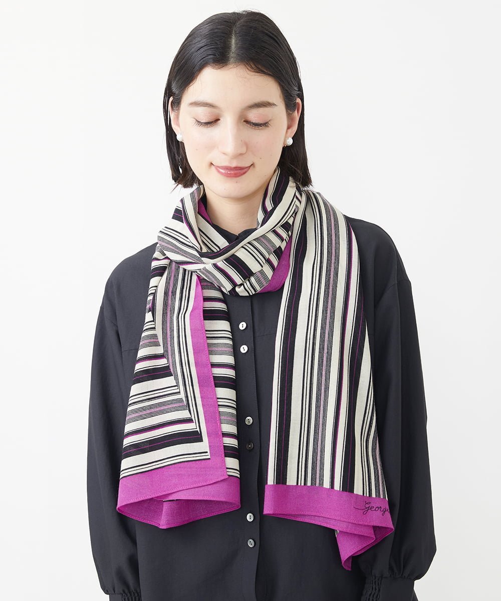 MasakiKiyoko マフラー　スヌード　新品未使用　佐藤繊維マサキキョウコ 佐藤繊維 Masaki Kyoko ストール 新品 - メルカリ