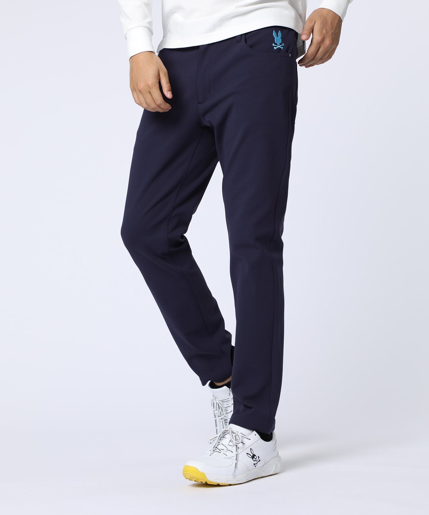 Psycho Bunny パンツ ネイビー Psycho Bunny Online Shop ｜Psycho Bunny｜サイコバニー 公式ブランド