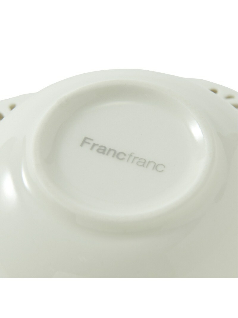Francfranc パニエ ボウル レース フランフラン 食器・調理器具・キッチン用品 その他の食器・調理器具・キッチン用品 ホワイト