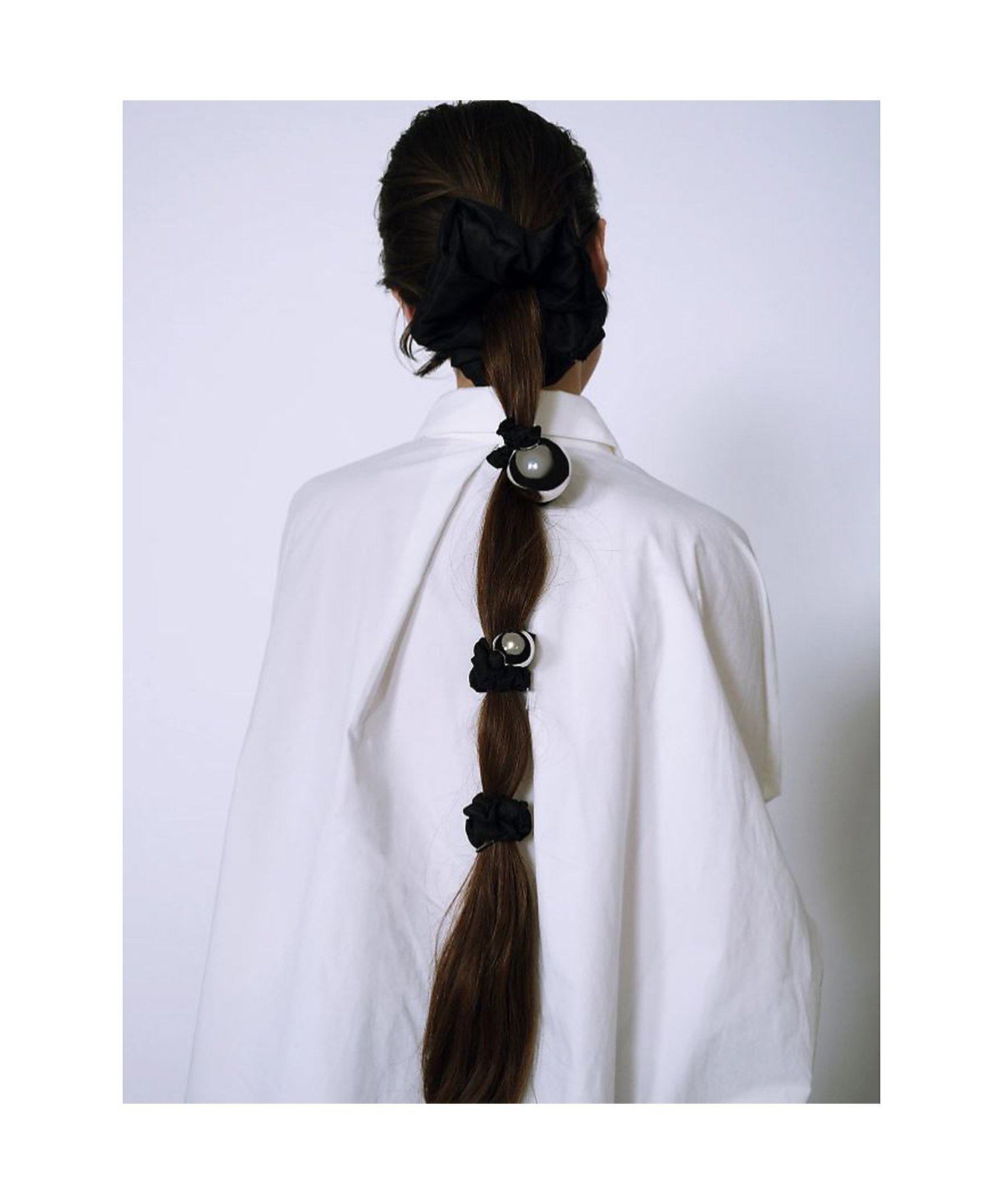 楽天市場】heyep(ヘイップ)/Silk Beaded Fringe Scrunchie(シルク