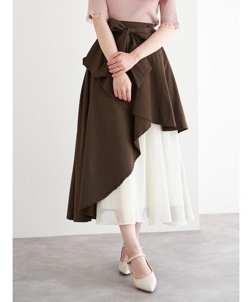 み*み様 h.NAOTO FRILL ベロア フィッシュテール スカート 赤 み*み様 h.NAOTO FRILL ベロア フィッシュテール スカート 赤 み