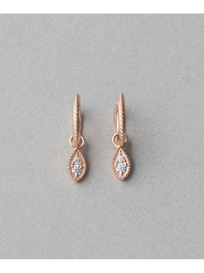 楽天市場】ナチュラルストーン ドロップ イヤリング ete エテ