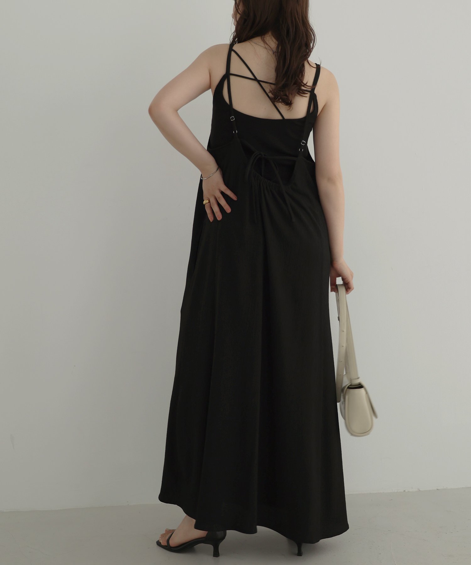 SALE／50%OFF】Mila Owen ウール混スタンドカラーリバーケープコート