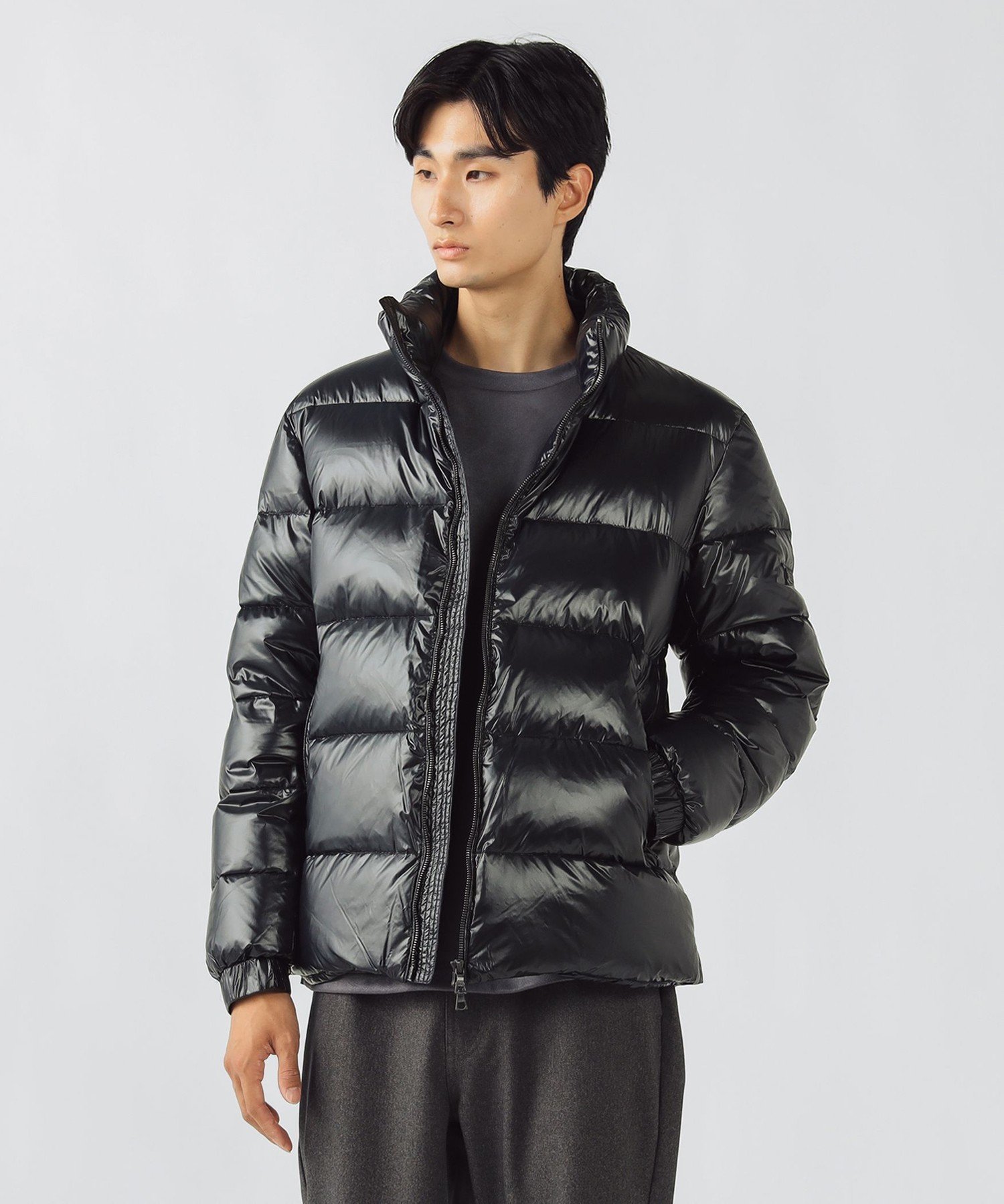 楽天市場】【SALE／50%OFF】シャイニー フード ダウン ジャケット 