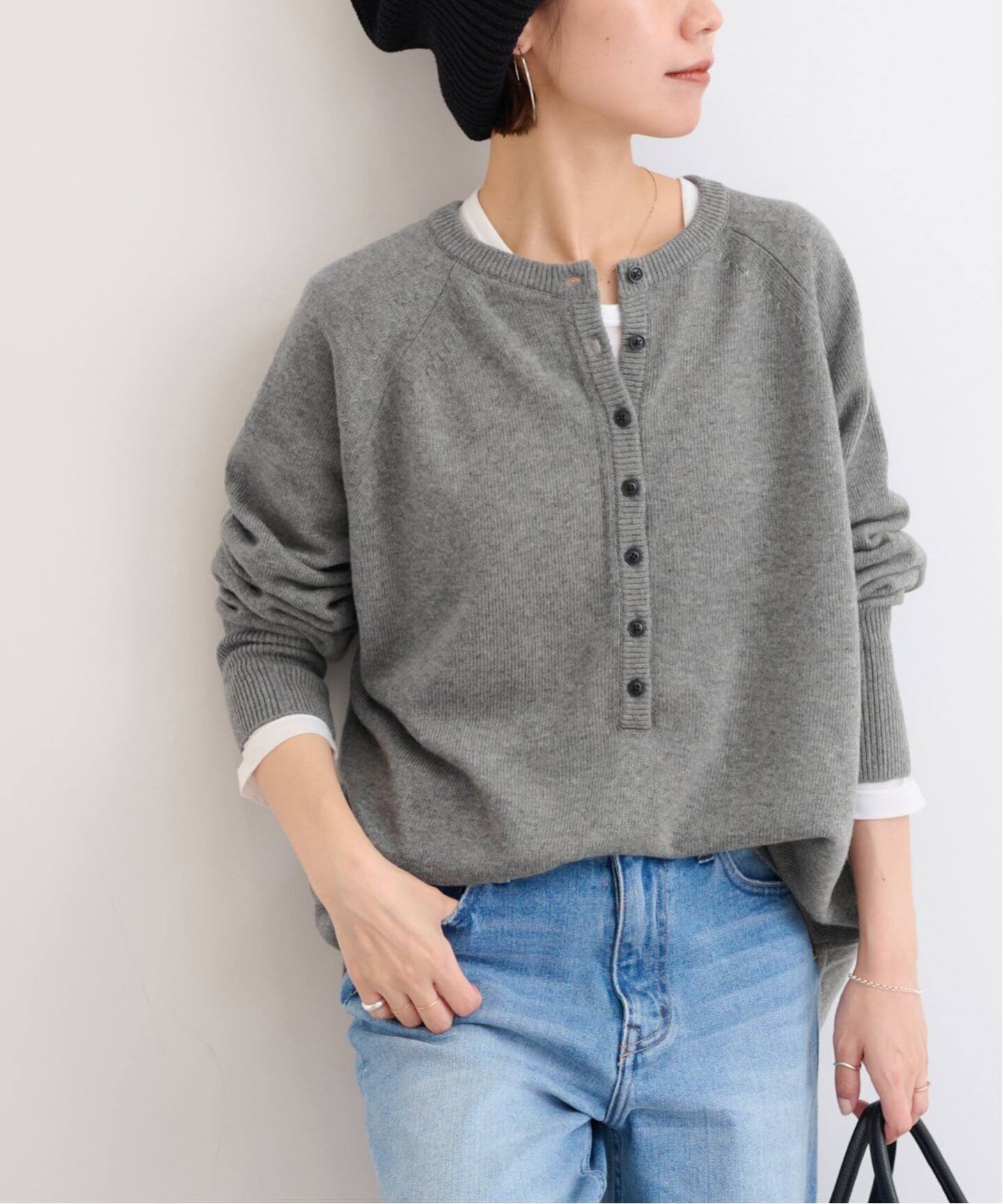 SALE／30%OFF】FRAMeWORK TWフォルムクロス ノーカラー