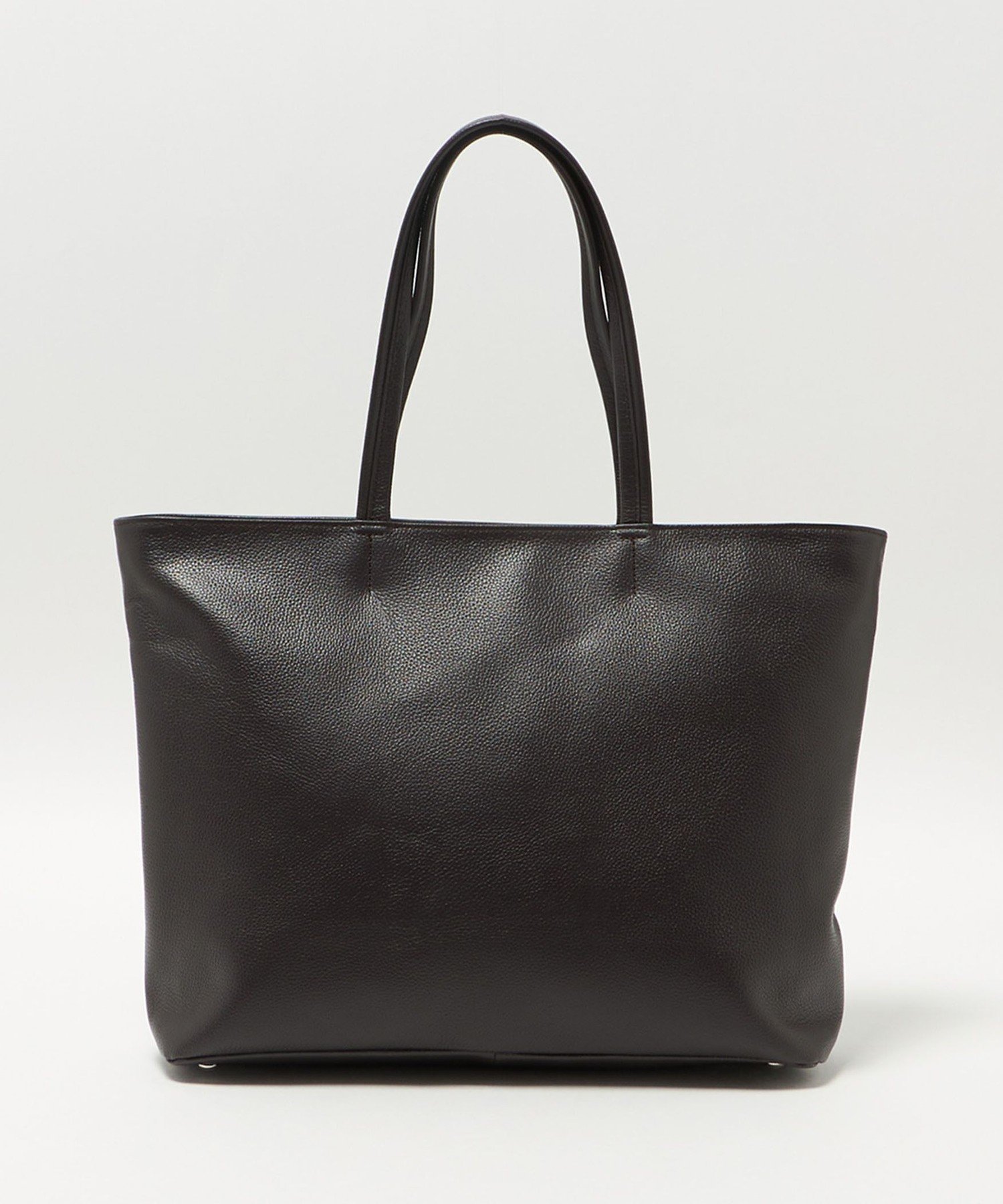 最高級　ユナイテッドアローズ トートバッグ A4収納 黒シュリンクレザー　シボ革 最高級 ユナイテッドアローズ トートバッグ A4収納 黒シュリンクレザー