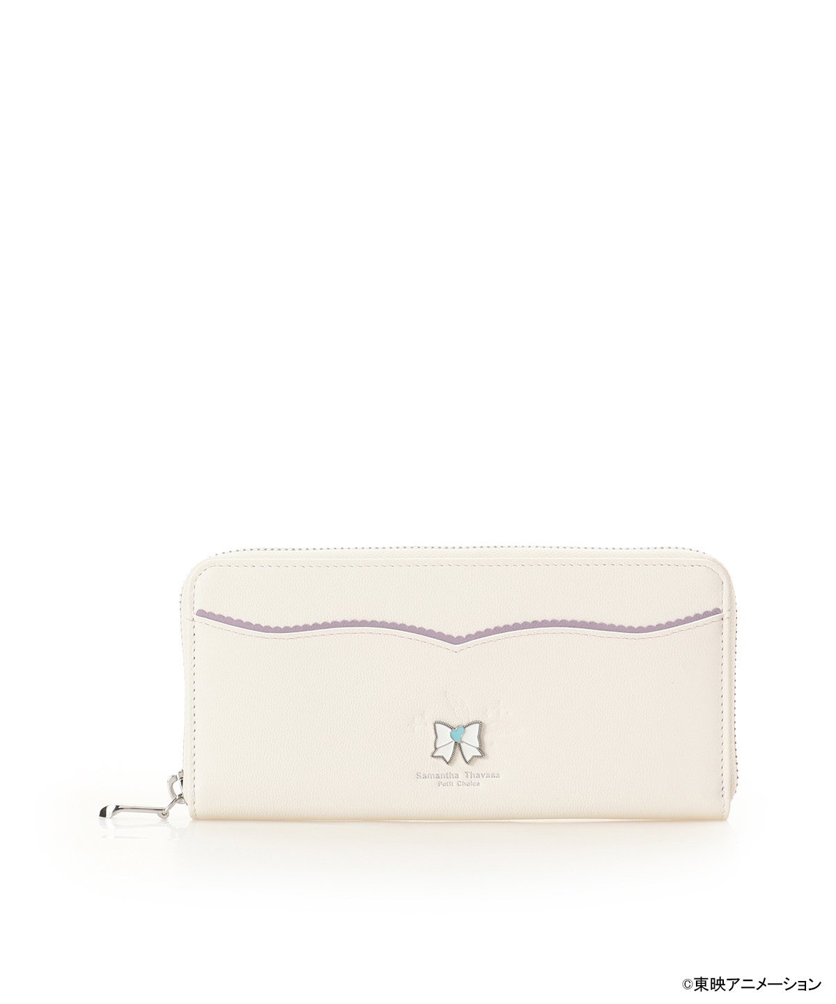 【SALE／30%OFF】Samantha Thavasa Petit Choice 『ふたりはプリキュア Splash☆Star』 長財布 サマンサタバサプチチョイス 財布・ポーチ・ケース 財布 ホワイト オレンジ【送料無料】画像