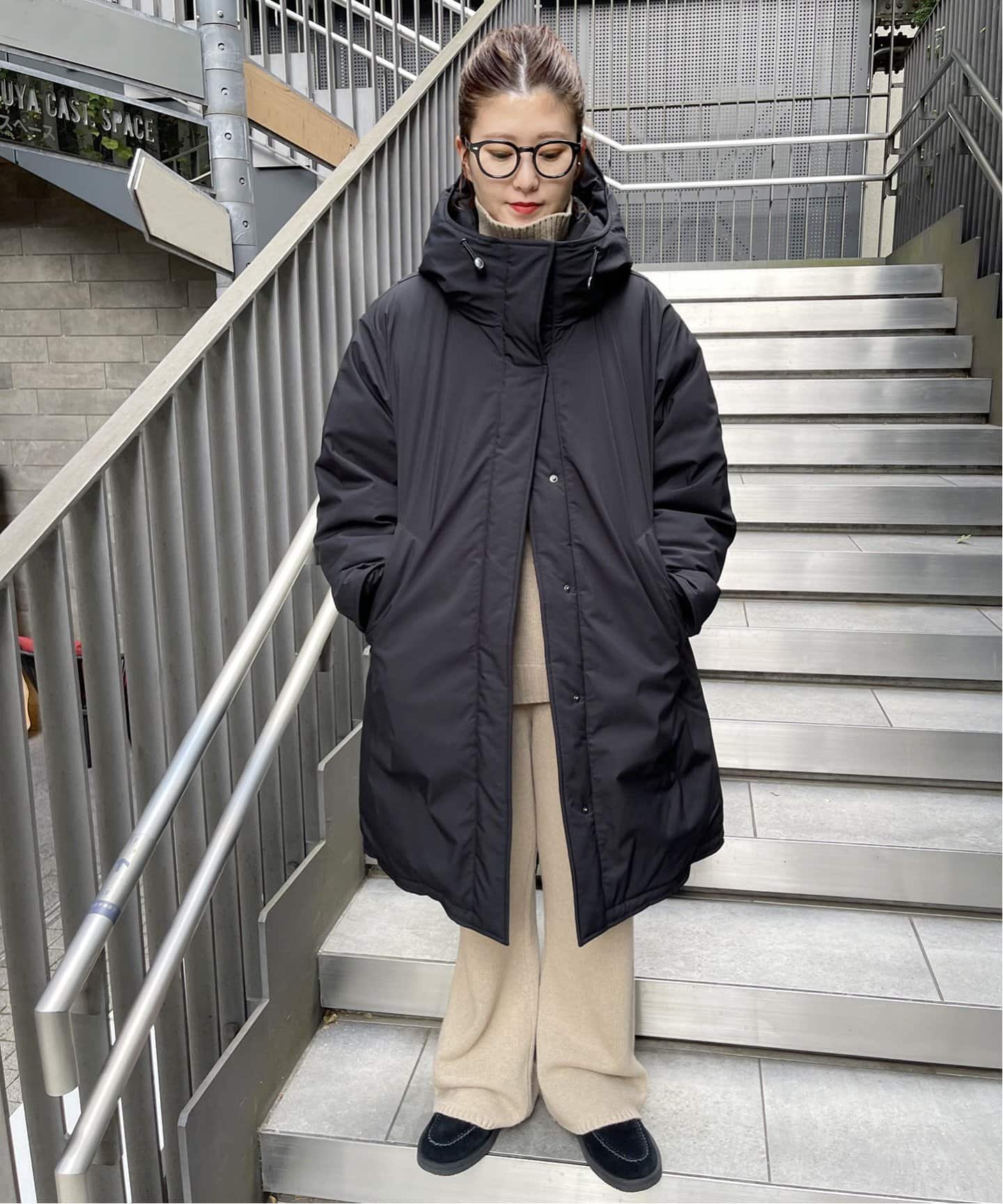 SALE／30%OFF】Spick & Span 撥水フーデッドダウンコート スピック 