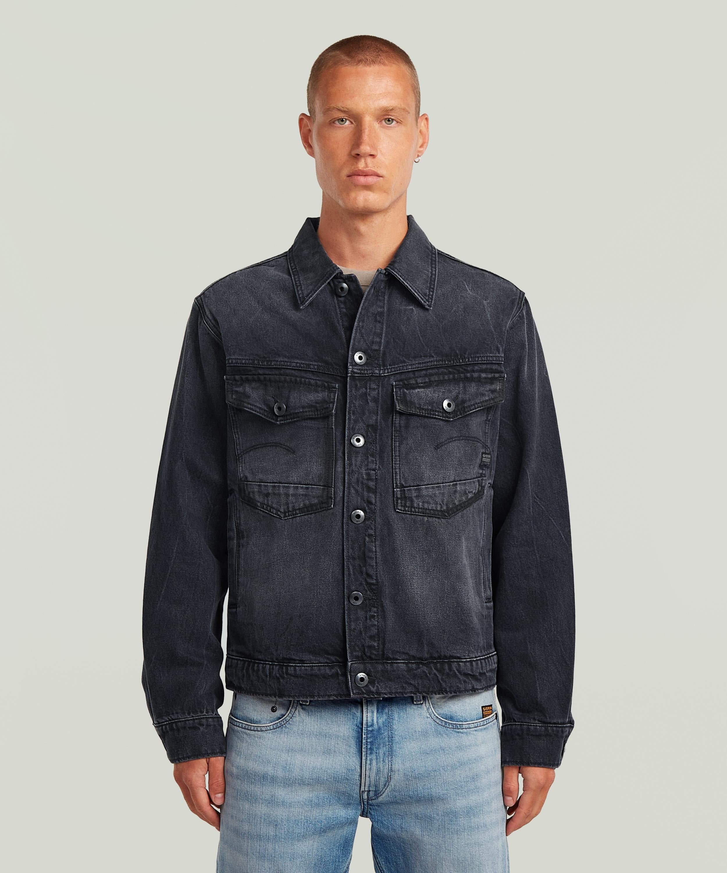 G-STAR RAW コーティング　デニムジャケット　S 楽天市場】ジースター ロウ G-STAR RAW ジャケット メンズ ジージャン