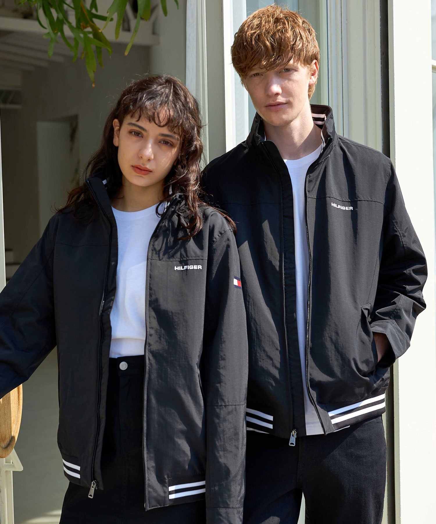 TOMMY HILFIGER 【オンライン限定】ロゴナイロンブルゾン/ REGATTA 