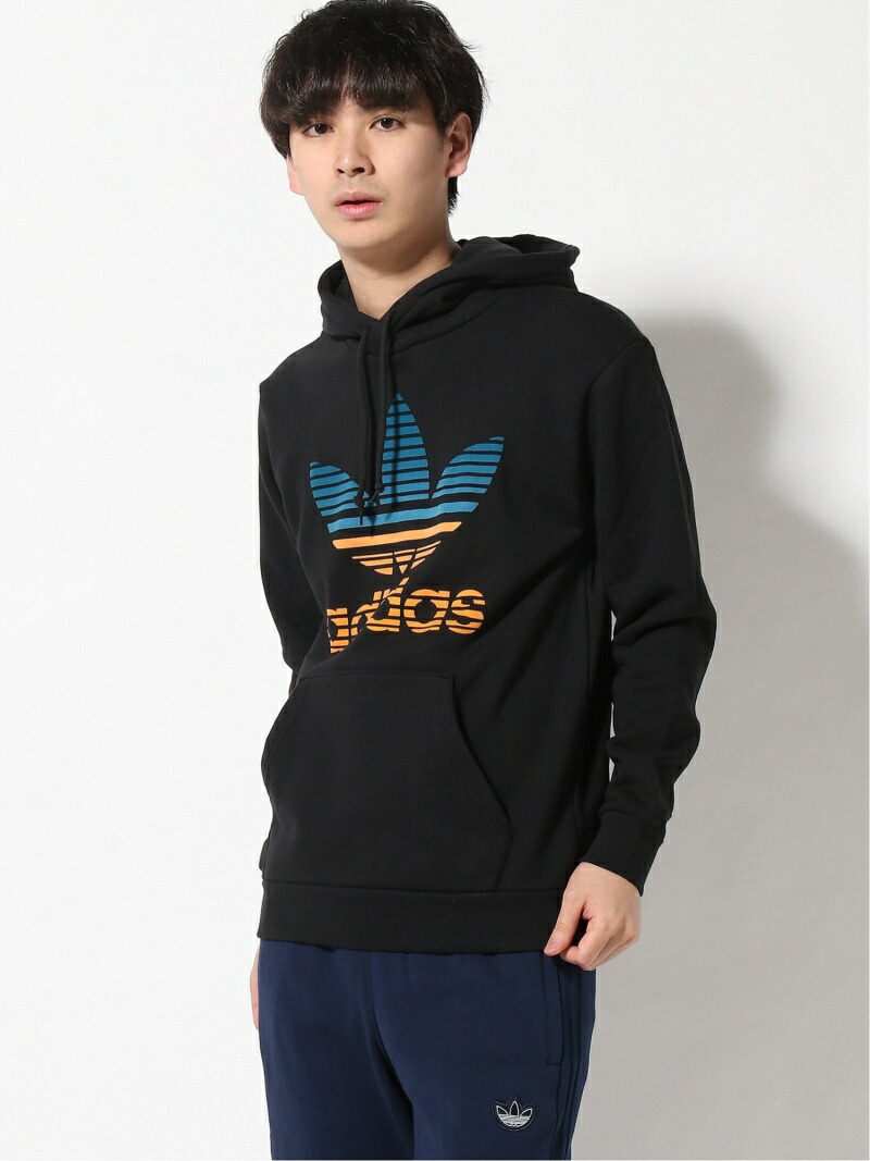 楽天市場 Sale 30 Off Adidas Originals ザンダー グラフィック パーカー ジェンダーニュートラル アディダスオリジナルス アディダス カットソー パーカー ブルー Rba E 送料無料 Rakuten Fashion Men