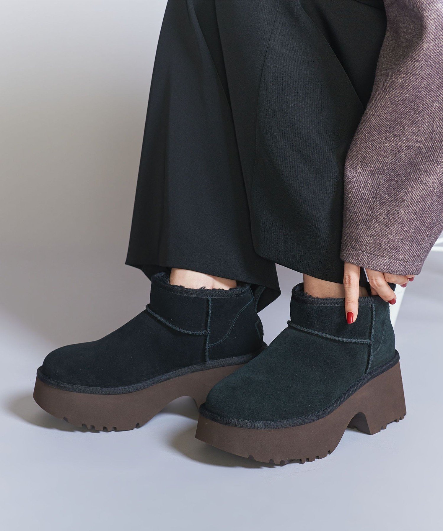 UGG クラシックウルトラミニプラットフォーム フォレストナイト 口コミ・レビュー｜大人気☆UGG☆ CLASSIC ULTRA MINI PLATFORM