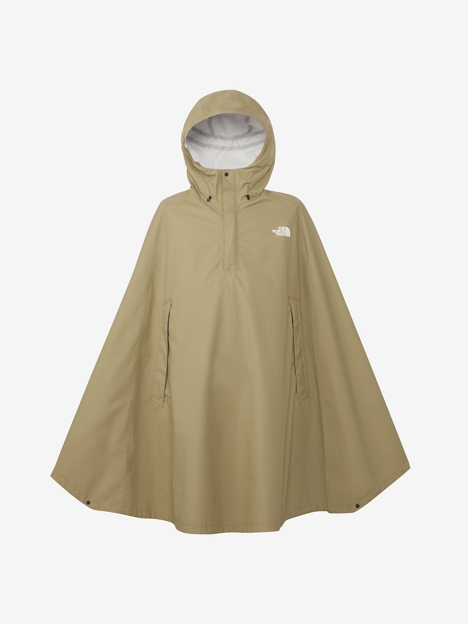 【美品】ザ ノースフェイス レインコート コンパクト Sサイズ カーキ ct-nf24-nc2hq00abcth.jpg