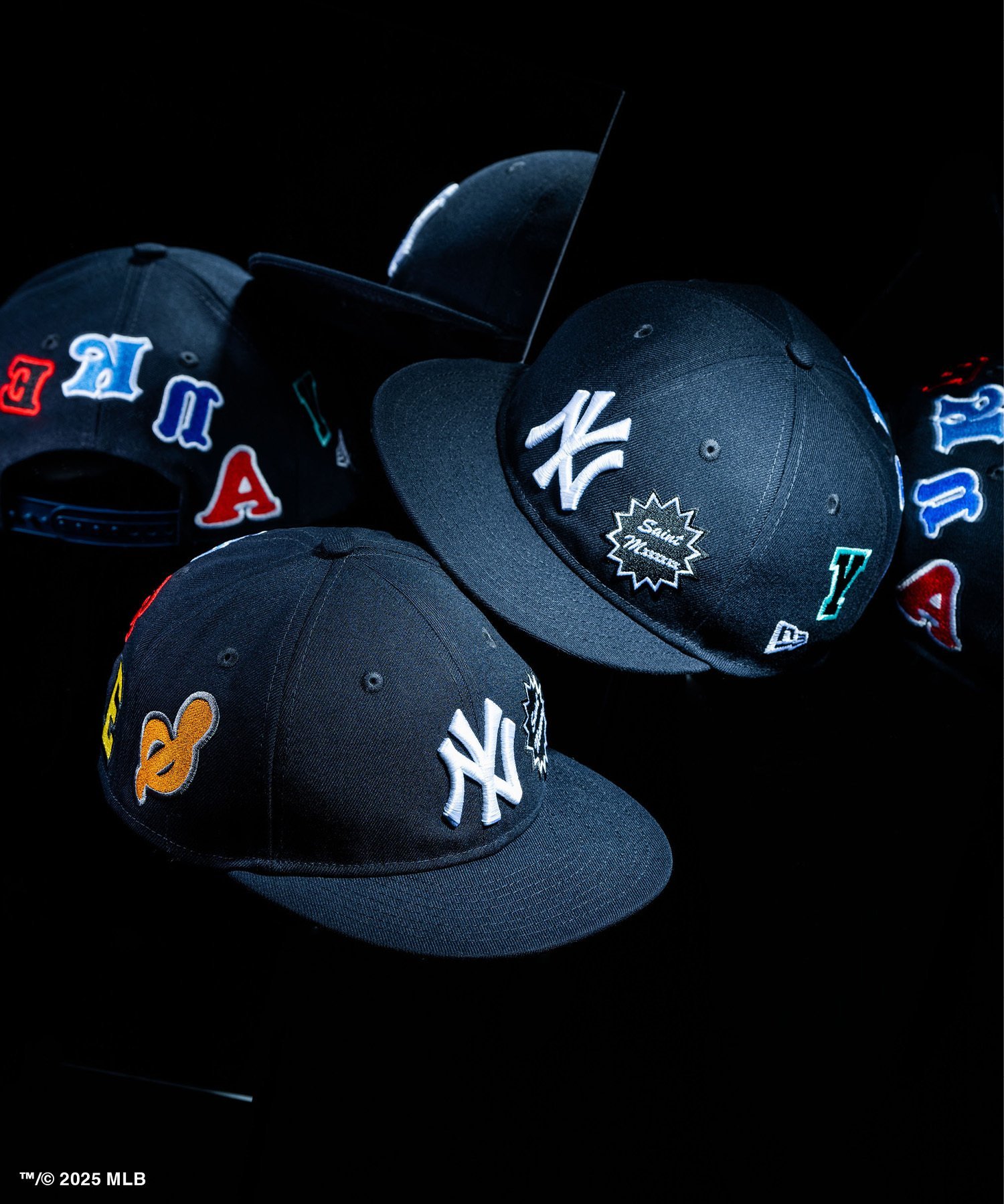 美品 セントマイケル ニューエラ キャップ ネイビー 中古・古着通販】New Era (ニューエラ) SAINT Mxxxxxx (セント