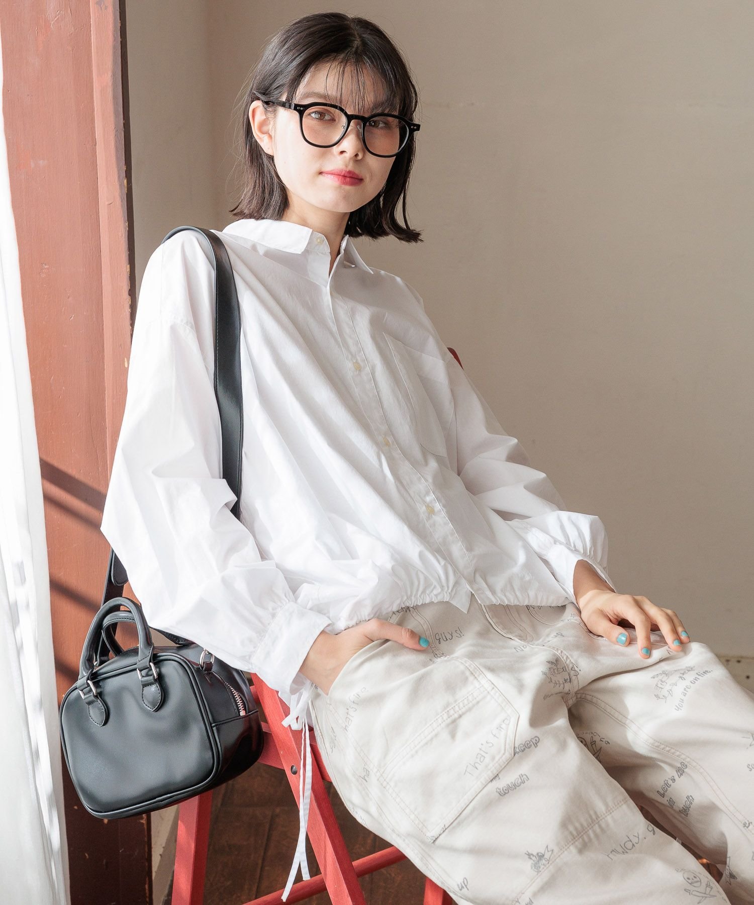 楽天市場】【SALE／20%OFF】3Dフラワー&バックフリルブラウス