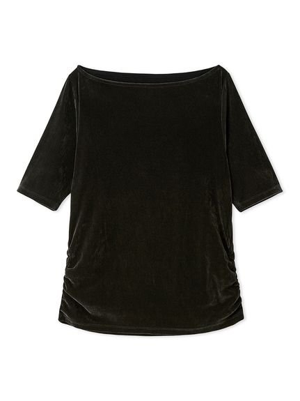Mila Owen ベロアボートネックプルオーバー 楽天市場】【SALE／50%OFF】【セットアップ対応】ベロアSET UP2way