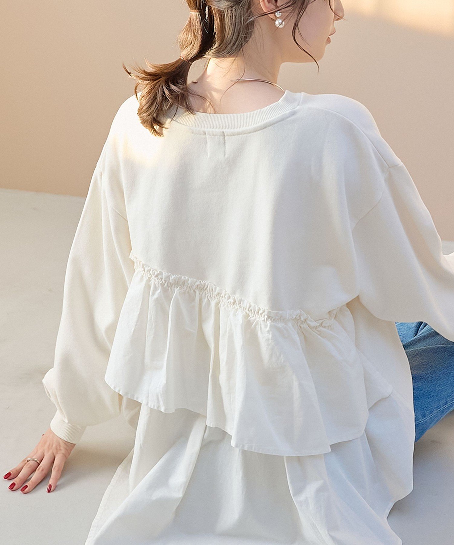 SALE／20%OFF】BEARDSLEY クリンクルドットワンピース ビアズリー