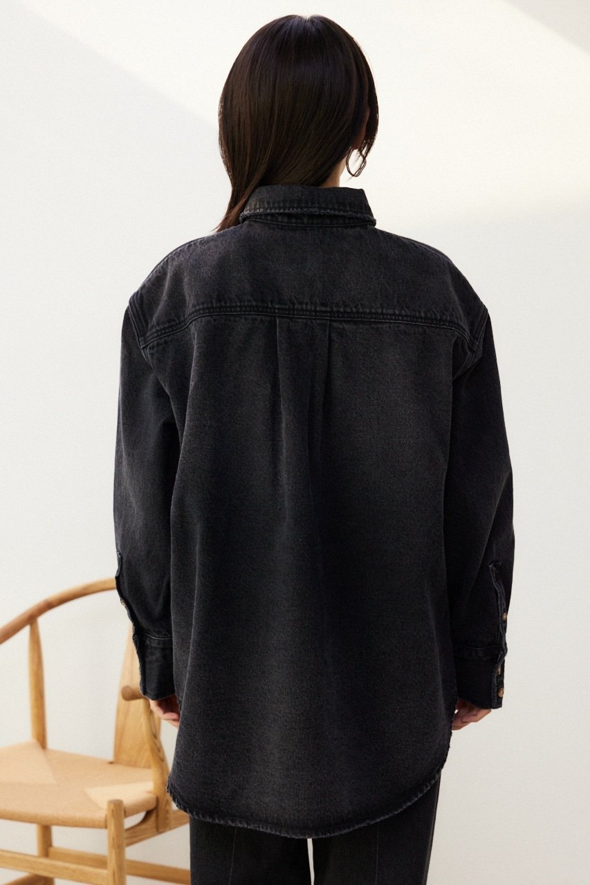 crie conforto ボーイフレンドデニムシャツ クリー コンフォルト