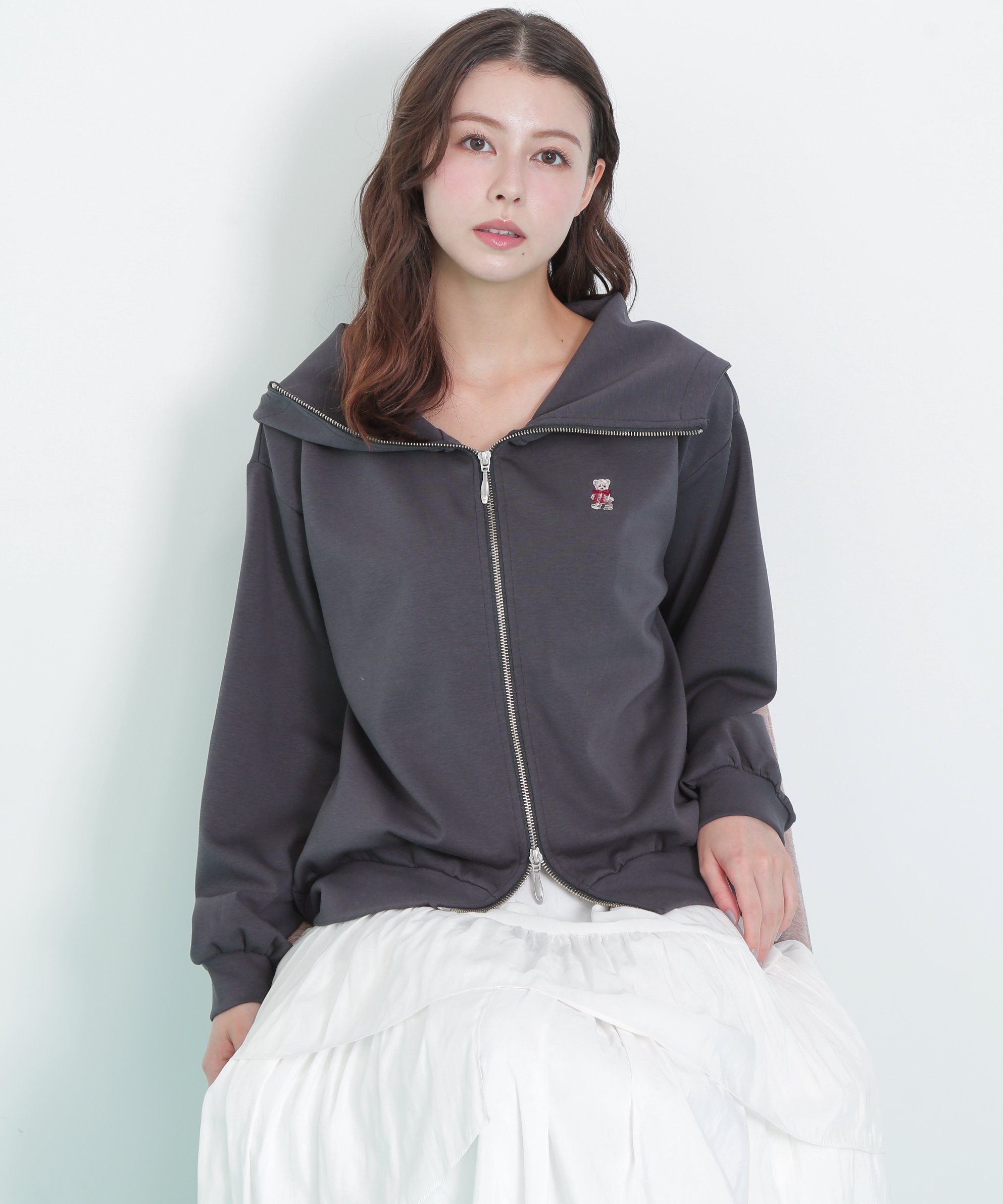 JILL by JILL STUART ◇ギャザースリーブダイバーパーカー ギャザースリーブダイバーパーカー | JILL by JILL STUART（ジル