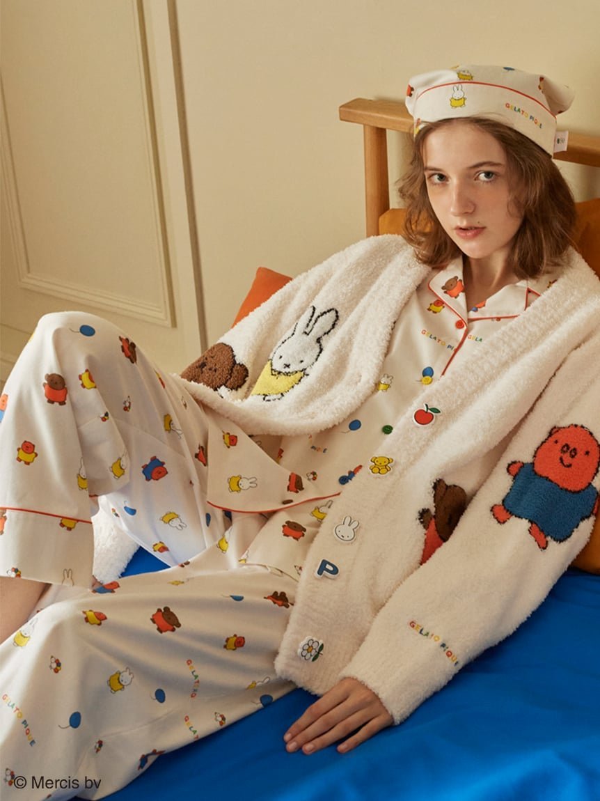 SALE／30%OFF】gelato pique 【Dick Bruna】【UNISEX】ベビモコ総柄 