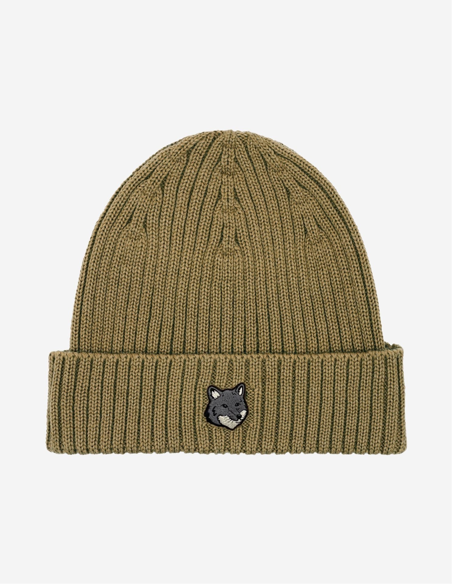 楽天市場】MAISON KITSUNE メゾンキツネ ニット帽 BOLD FOX HEAD